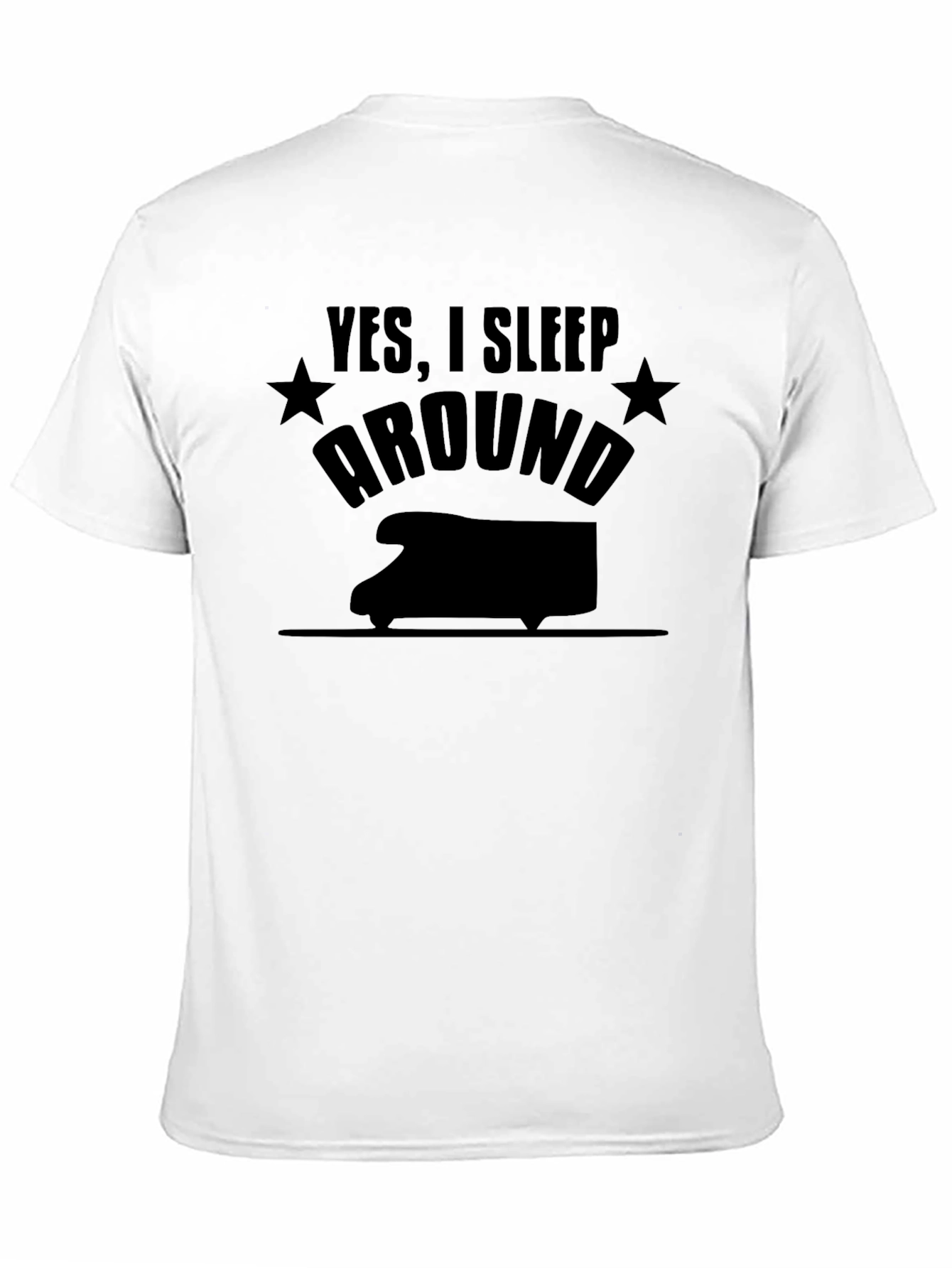 Yes I Sleep Around RV Camping T-Shirt