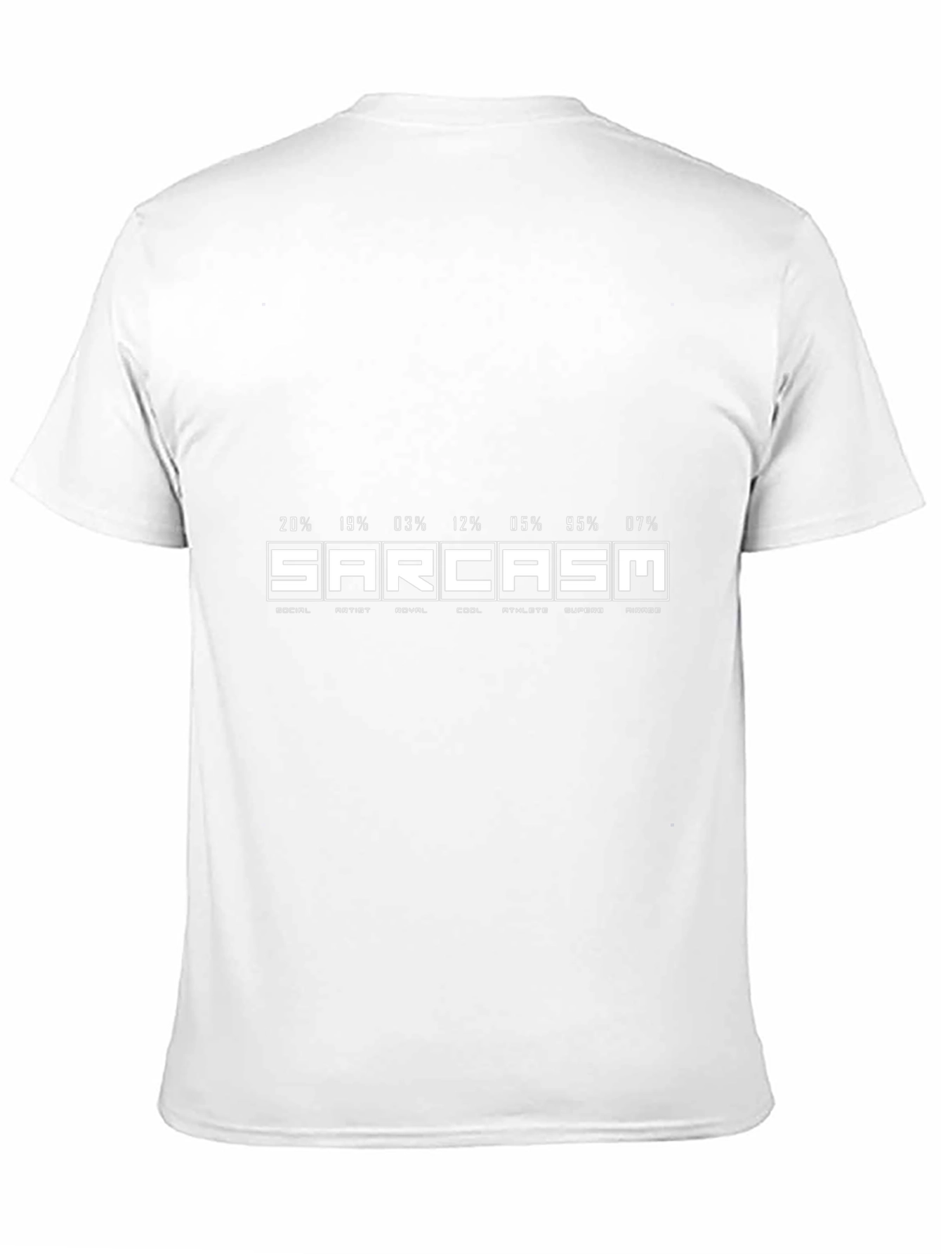 Sarcasm Meter Funny Graphic T-Shirt