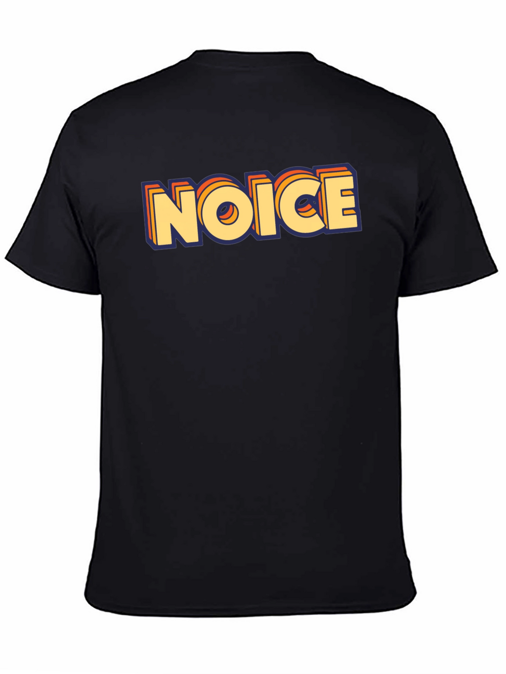 Retro Noice Graphic Tee - Classic Crew Neck