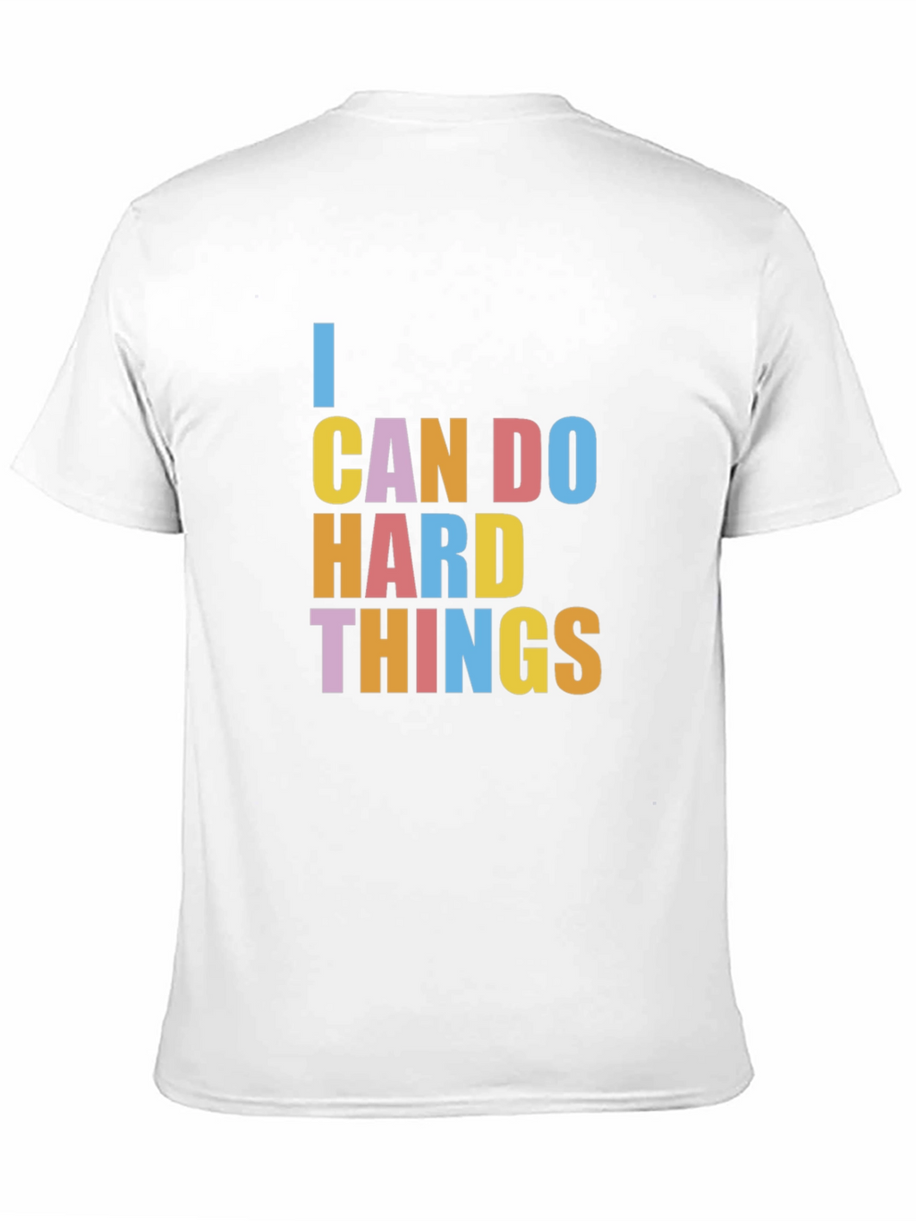 I Can Do Hard Things Graphic Tee - Black