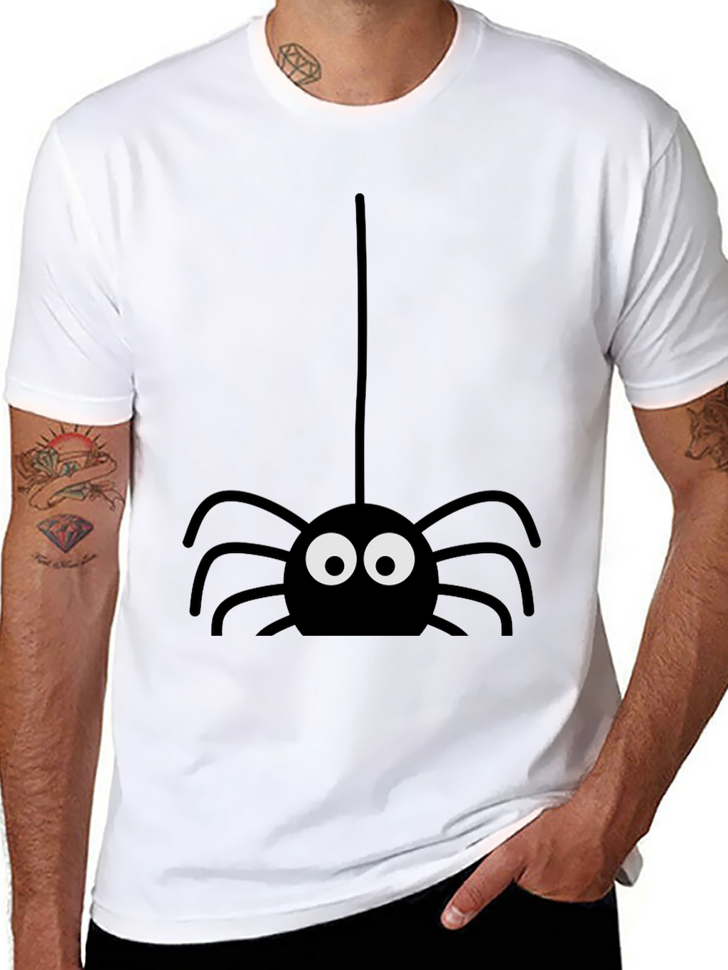 Halloween Spider Graphic Tee