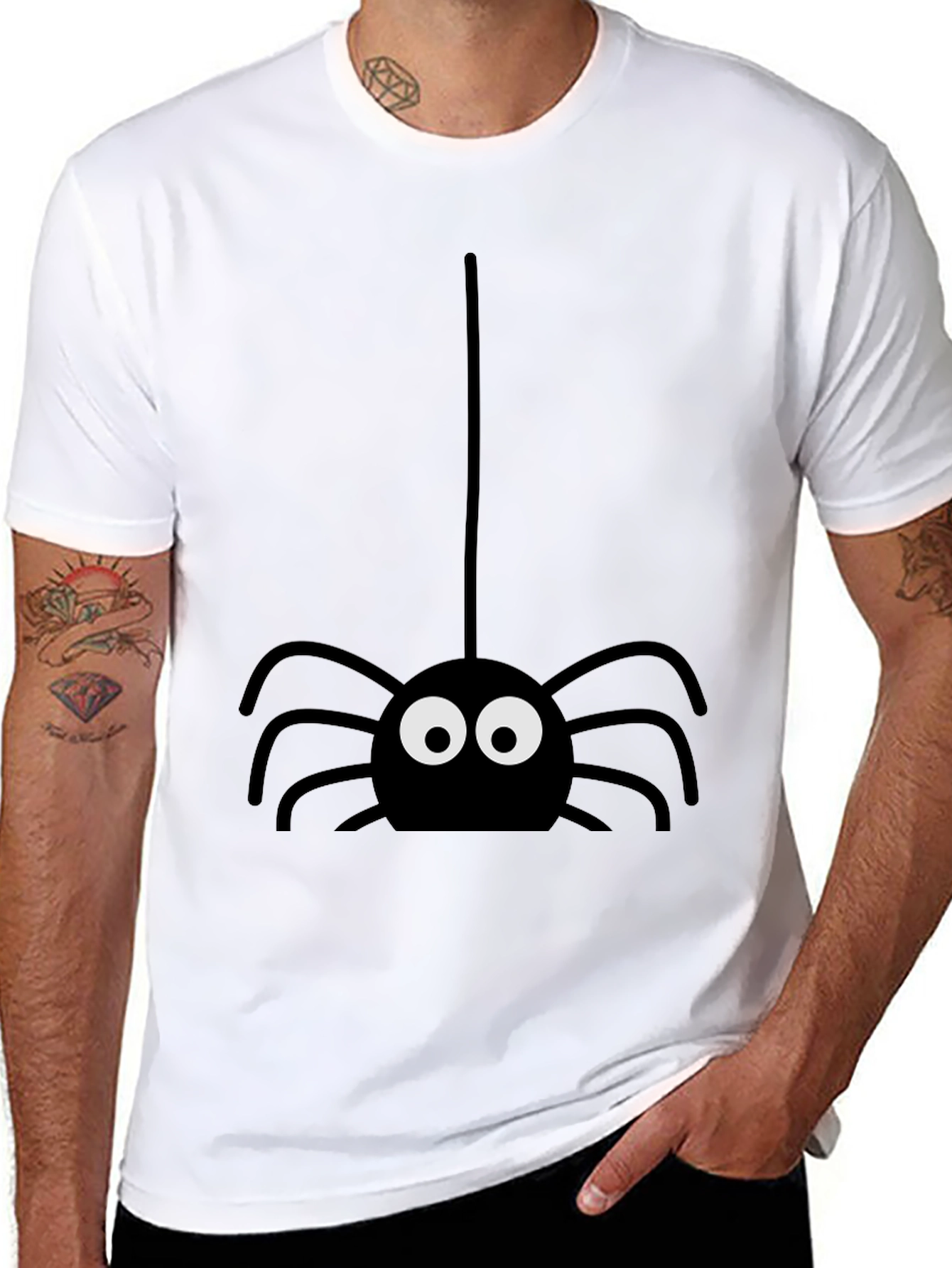 Halloween Spider Graphic Tee