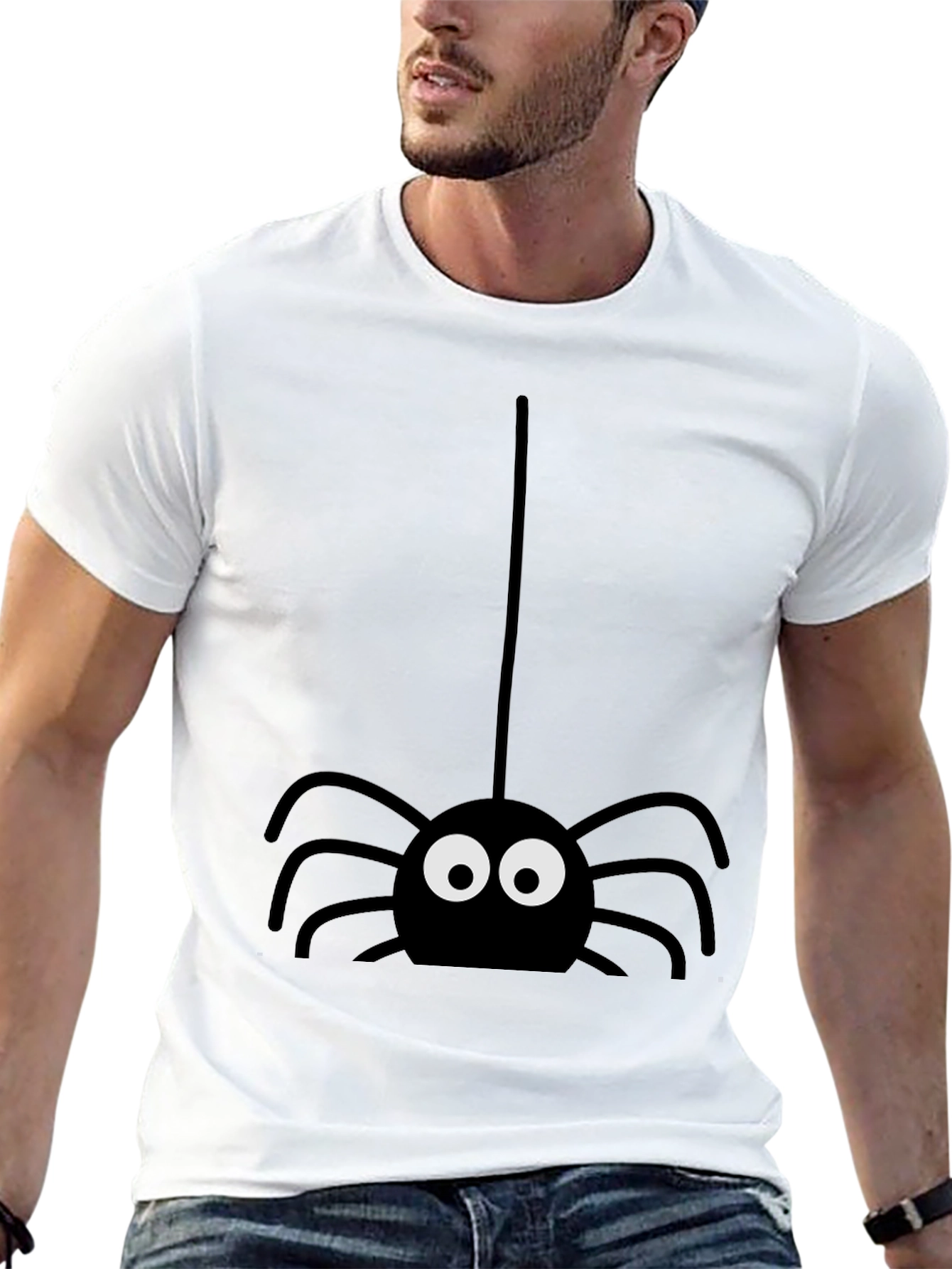 Halloween Spider Graphic Tee