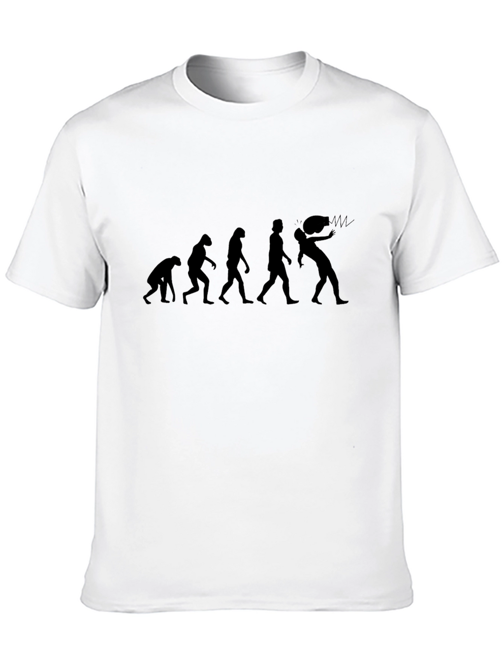 Evolution of Man Headbutt T-Shirt