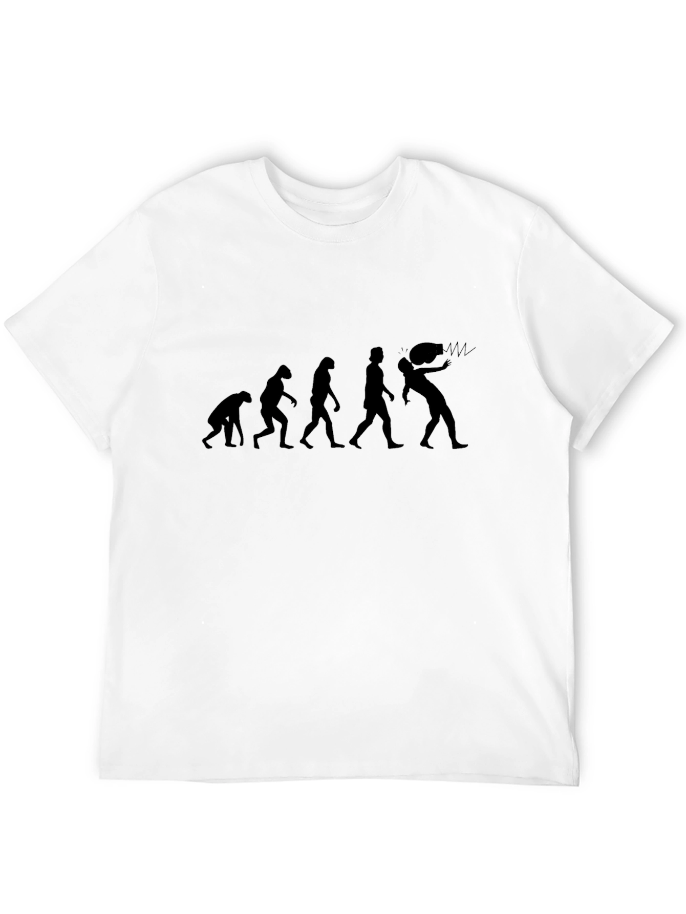 Evolution of Man Headbutt T-Shirt