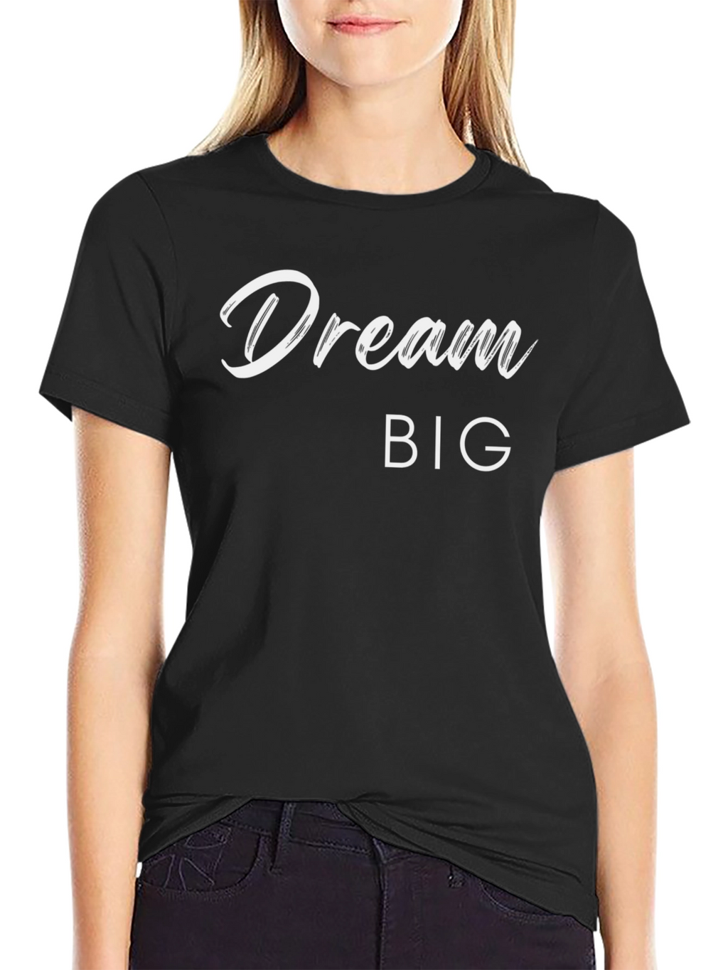 Dream Big Graphic Tee - Motivation T-Shirt