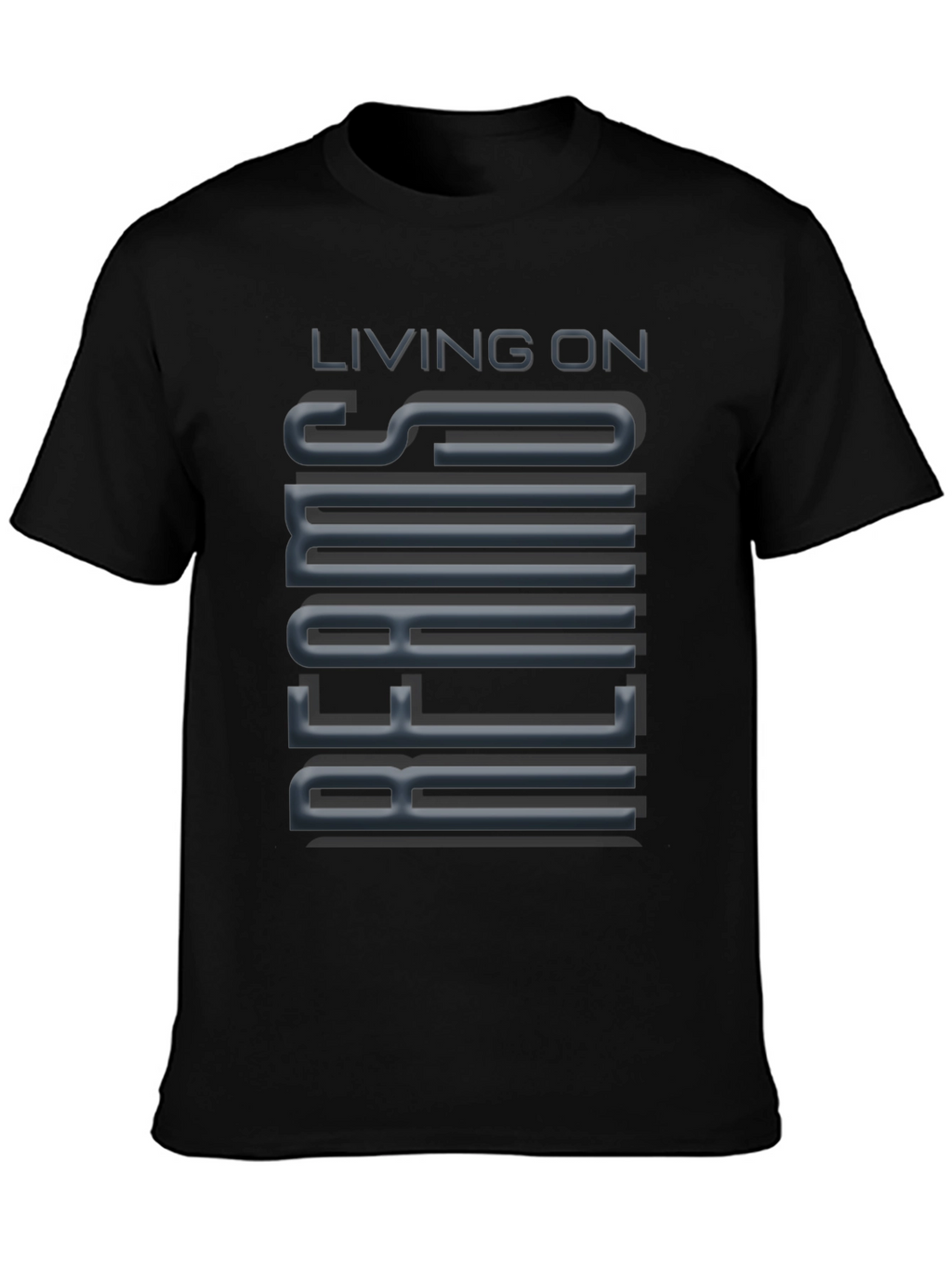 Living On Beams T-Shirt - Cool Graphic Tee