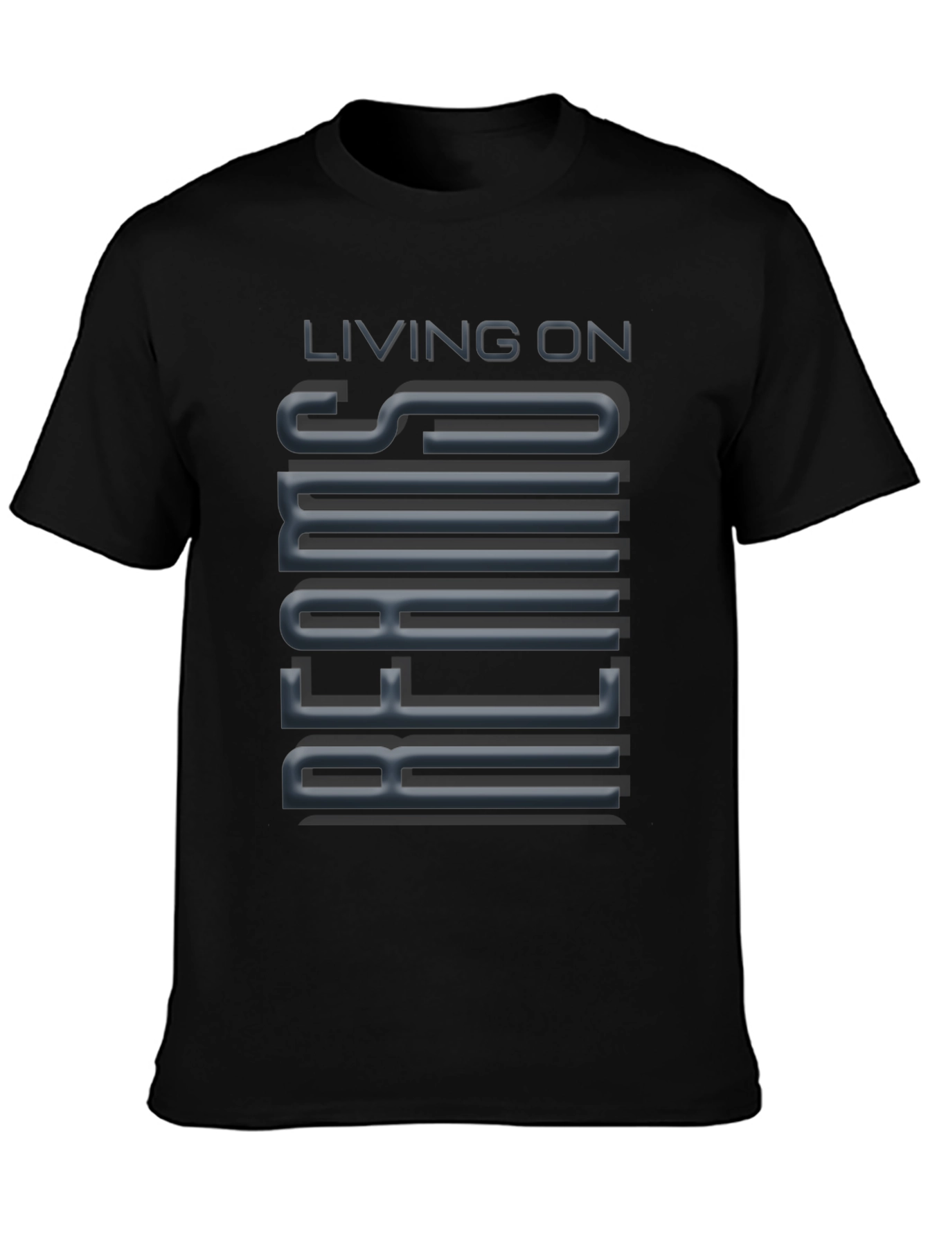 Living On Beams T-Shirt - Cool Graphic Tee