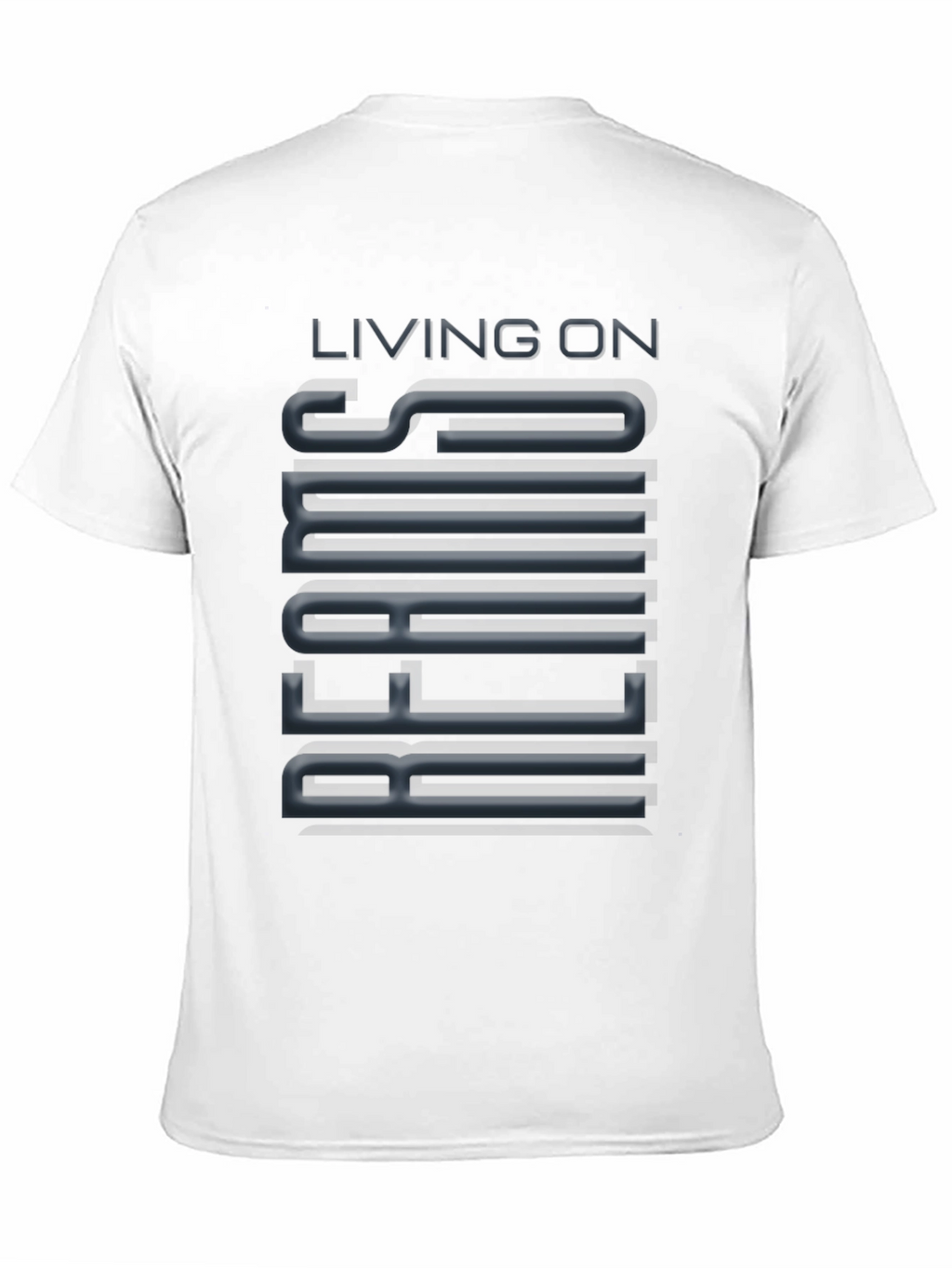 Living On Beams T-Shirt - Cool Graphic Tee