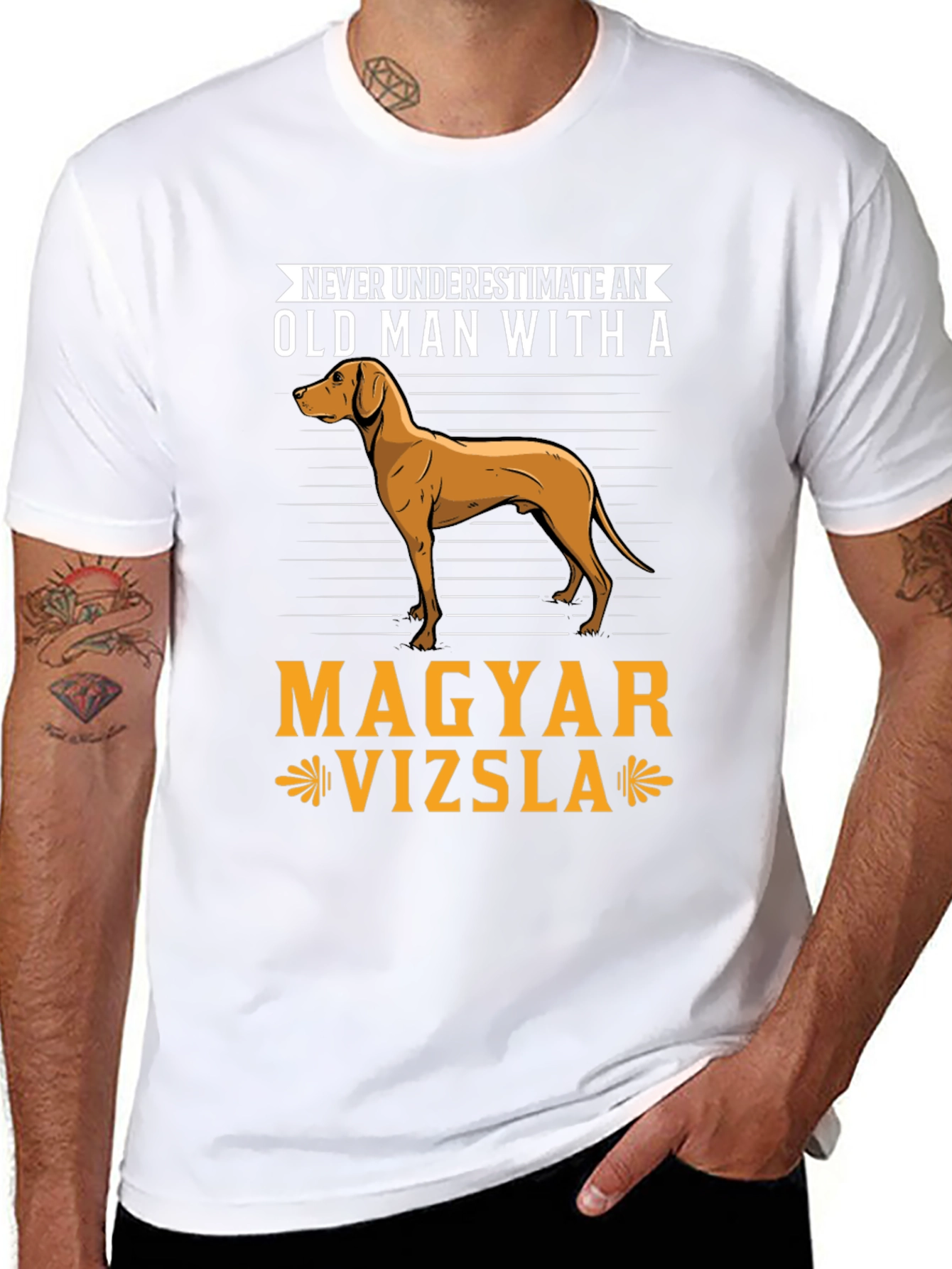 Magyar Vizsla Dog T-Shirt - Never Underestimate
