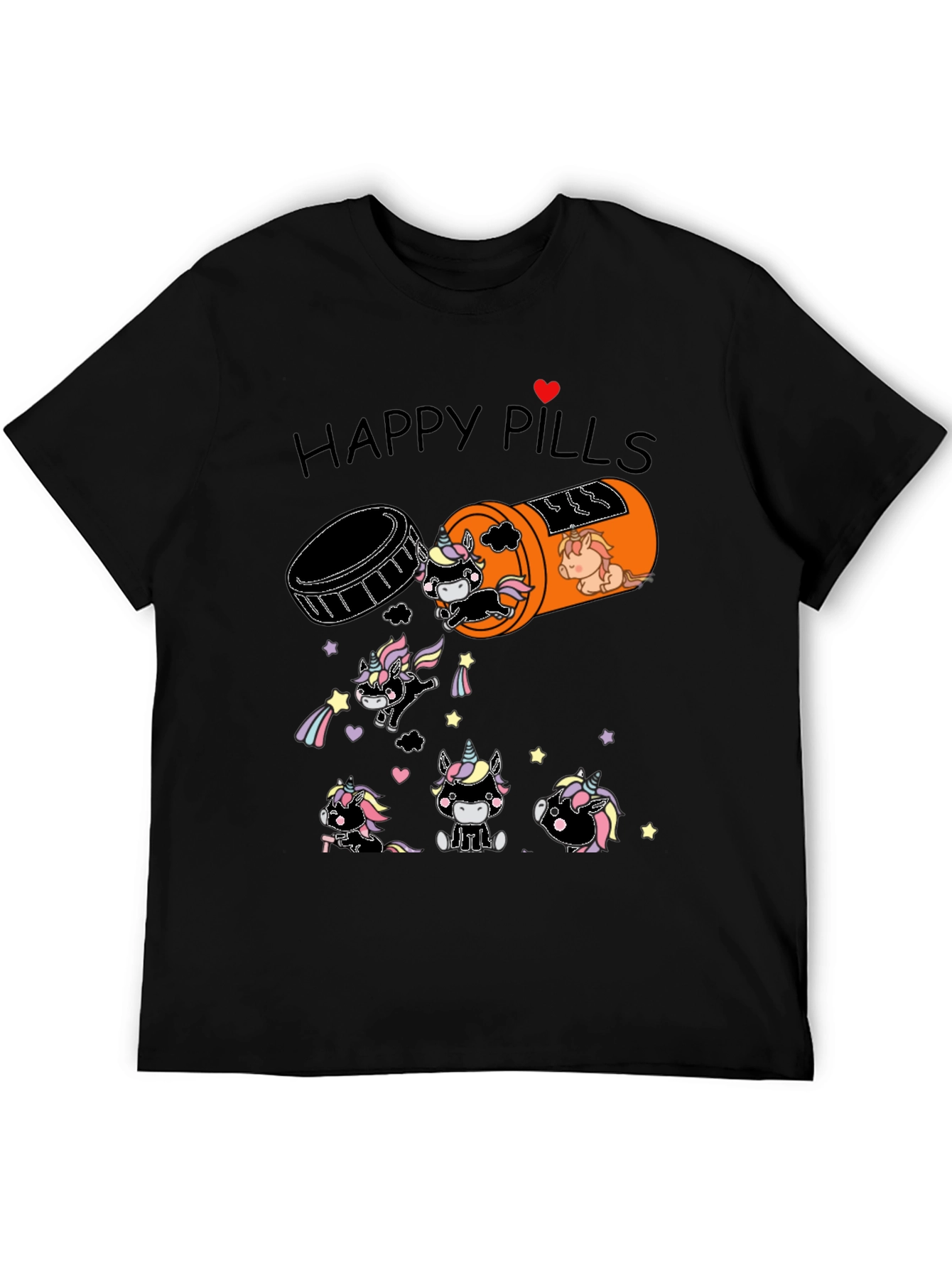 Unicorn Happy Pills Graphic Tee