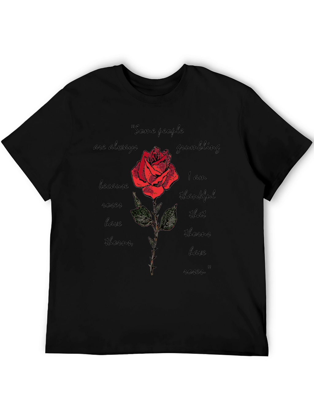 Roses and Thorns Graphic T-Shirt