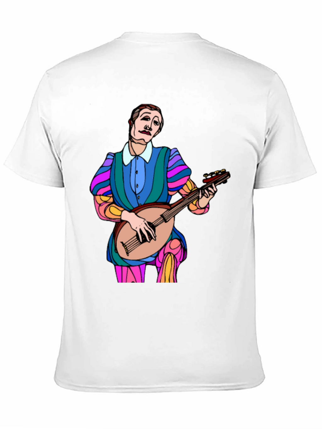 Renaissance Musician Graphic Tee