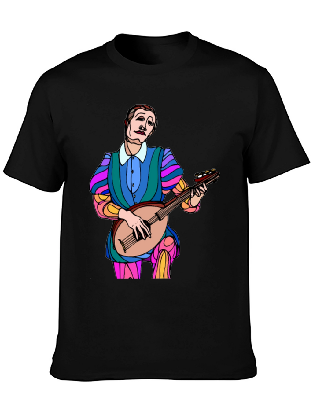 Renaissance Musician Graphic Tee