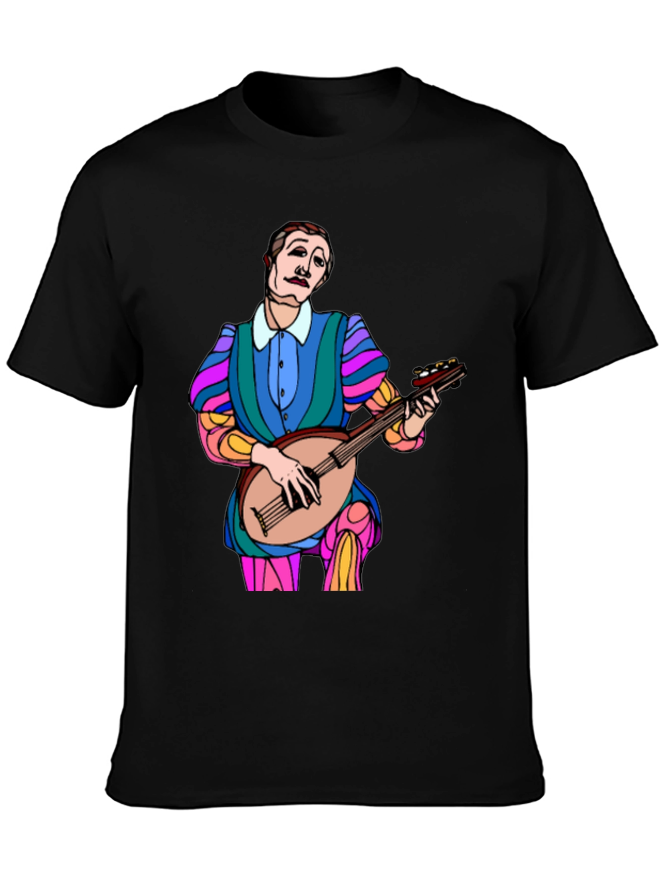Renaissance Musician Graphic Tee