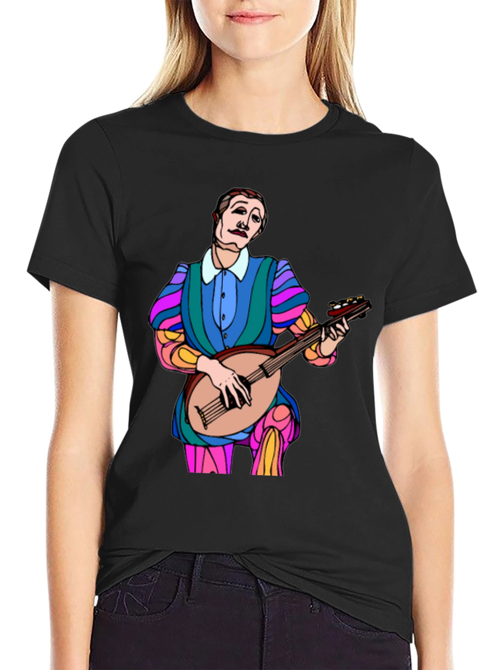 Renaissance Musician Graphic Tee