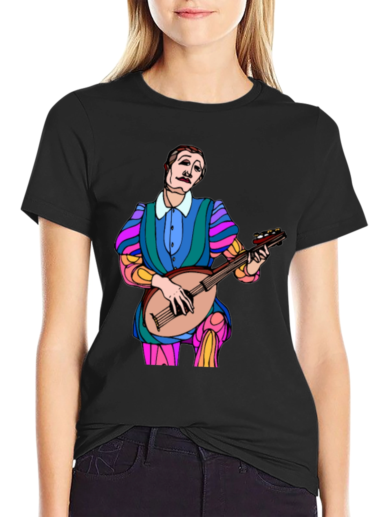 Renaissance Musician Graphic Tee