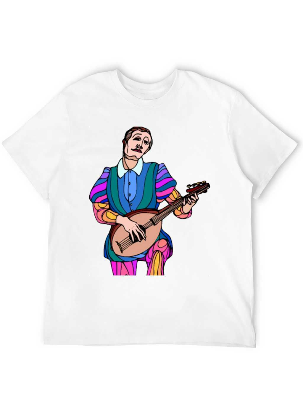 Renaissance Musician Graphic Tee