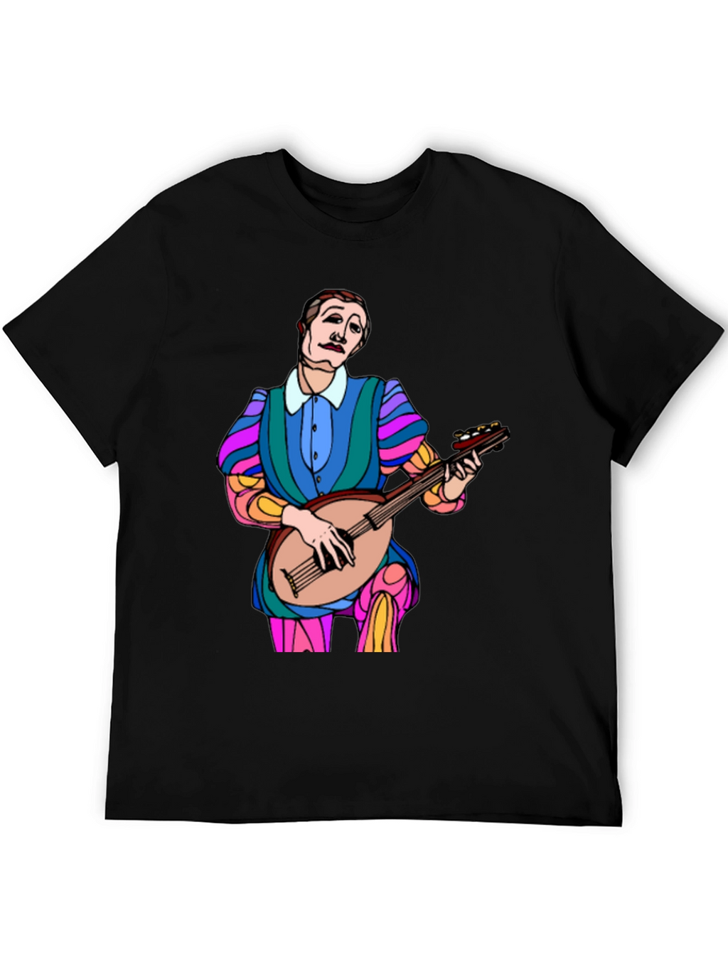 Renaissance Musician Graphic Tee