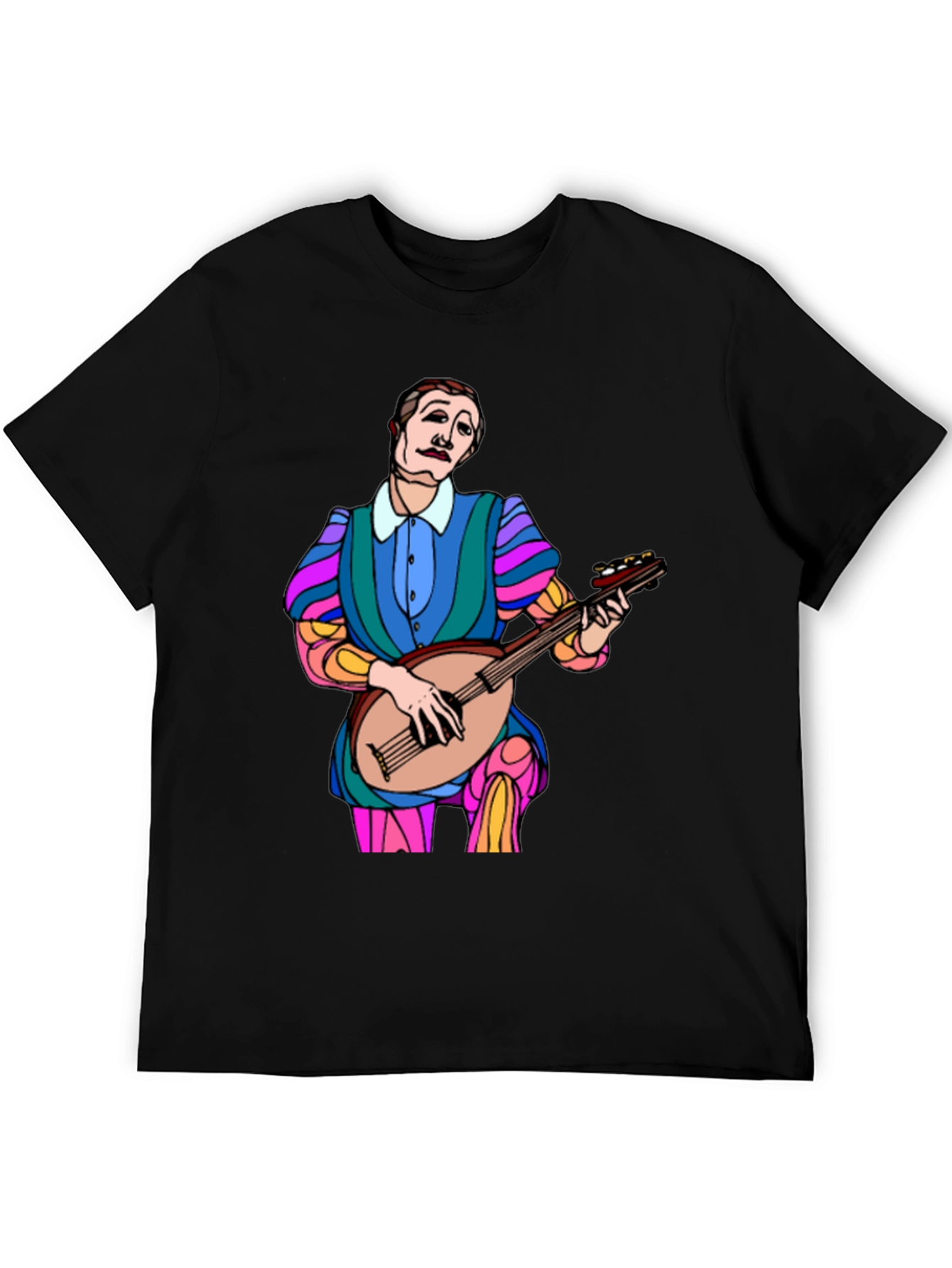 Renaissance Musician Graphic Tee