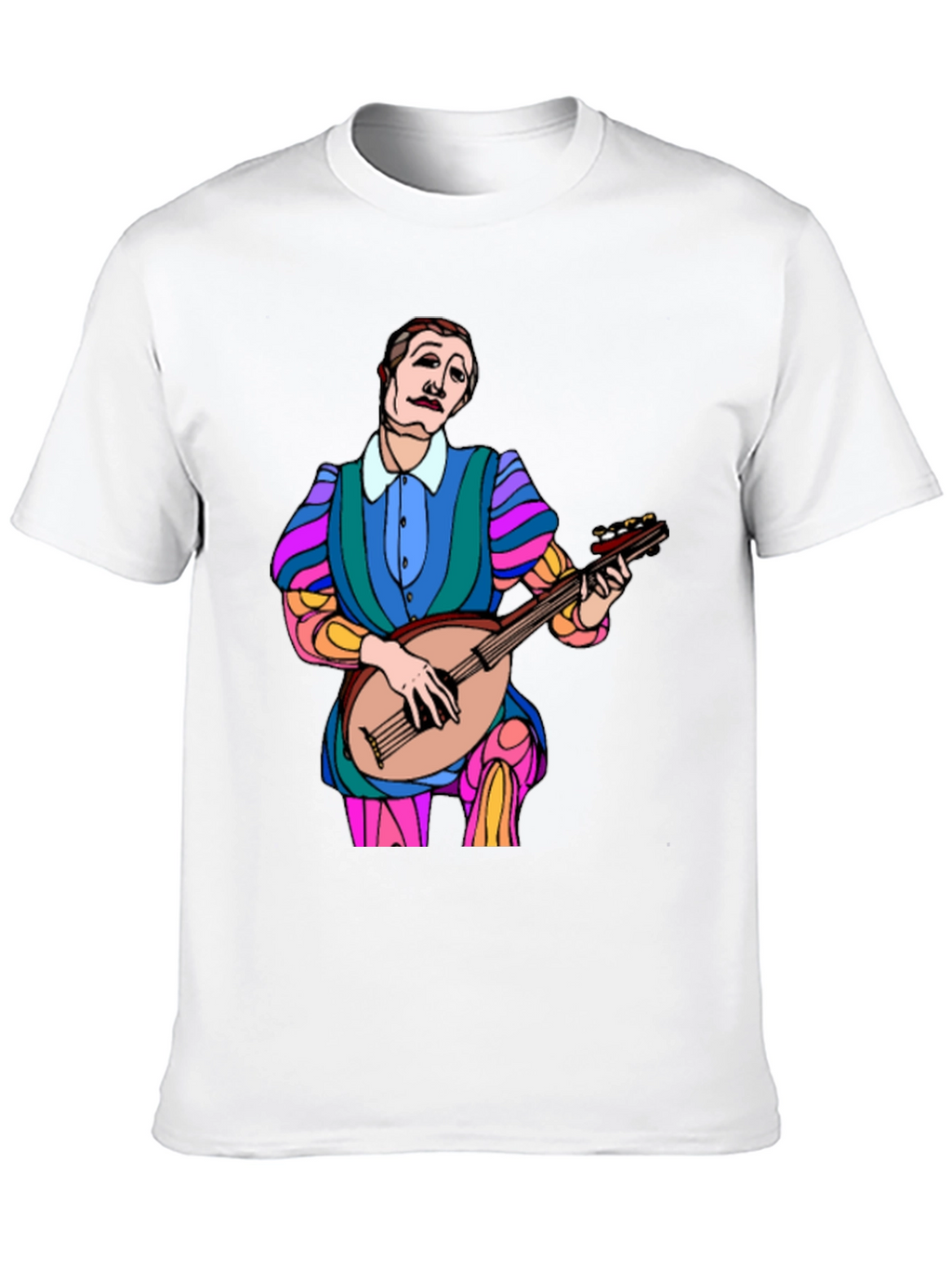 Renaissance Musician Graphic Tee