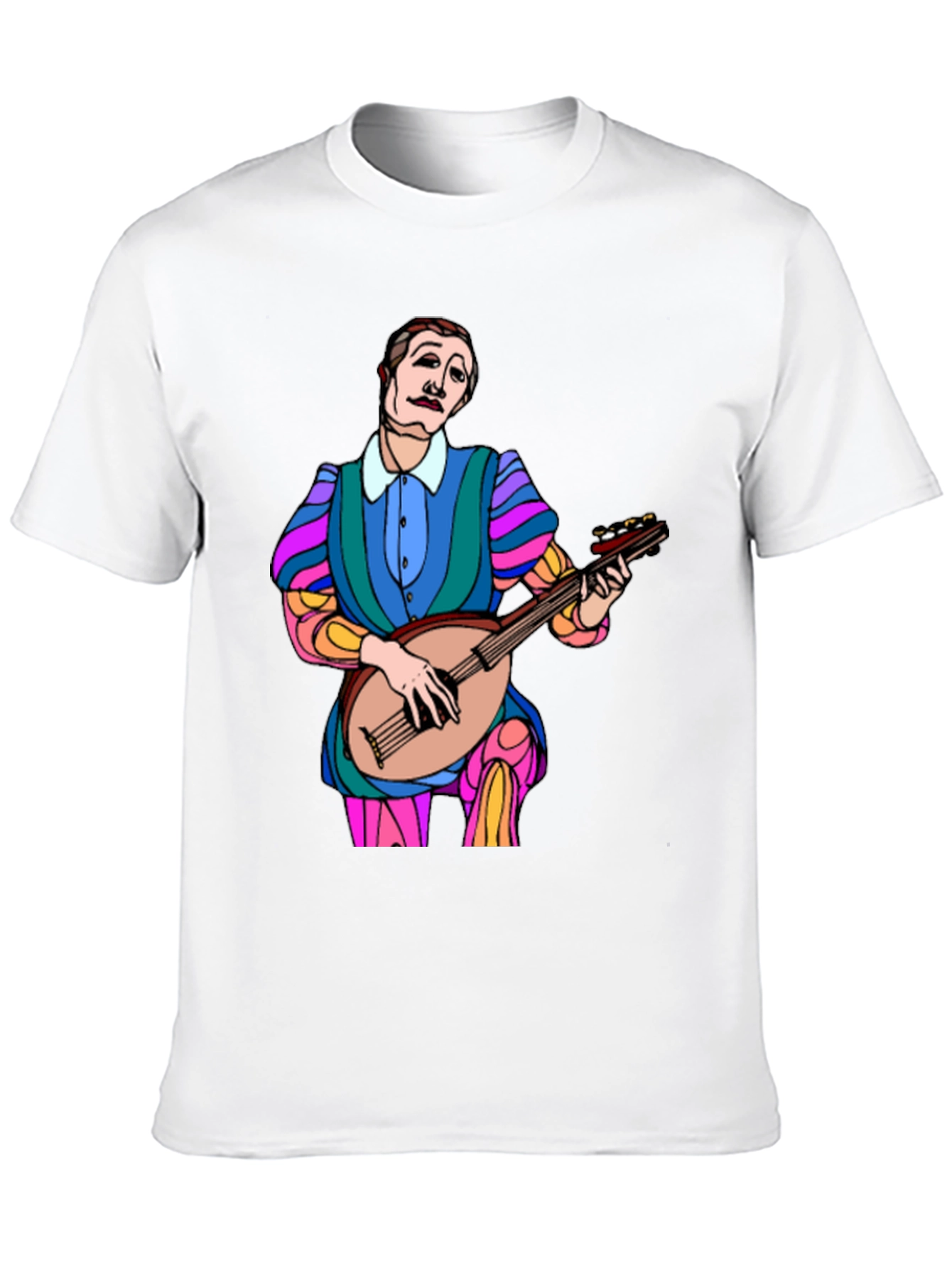 Renaissance Musician Graphic Tee