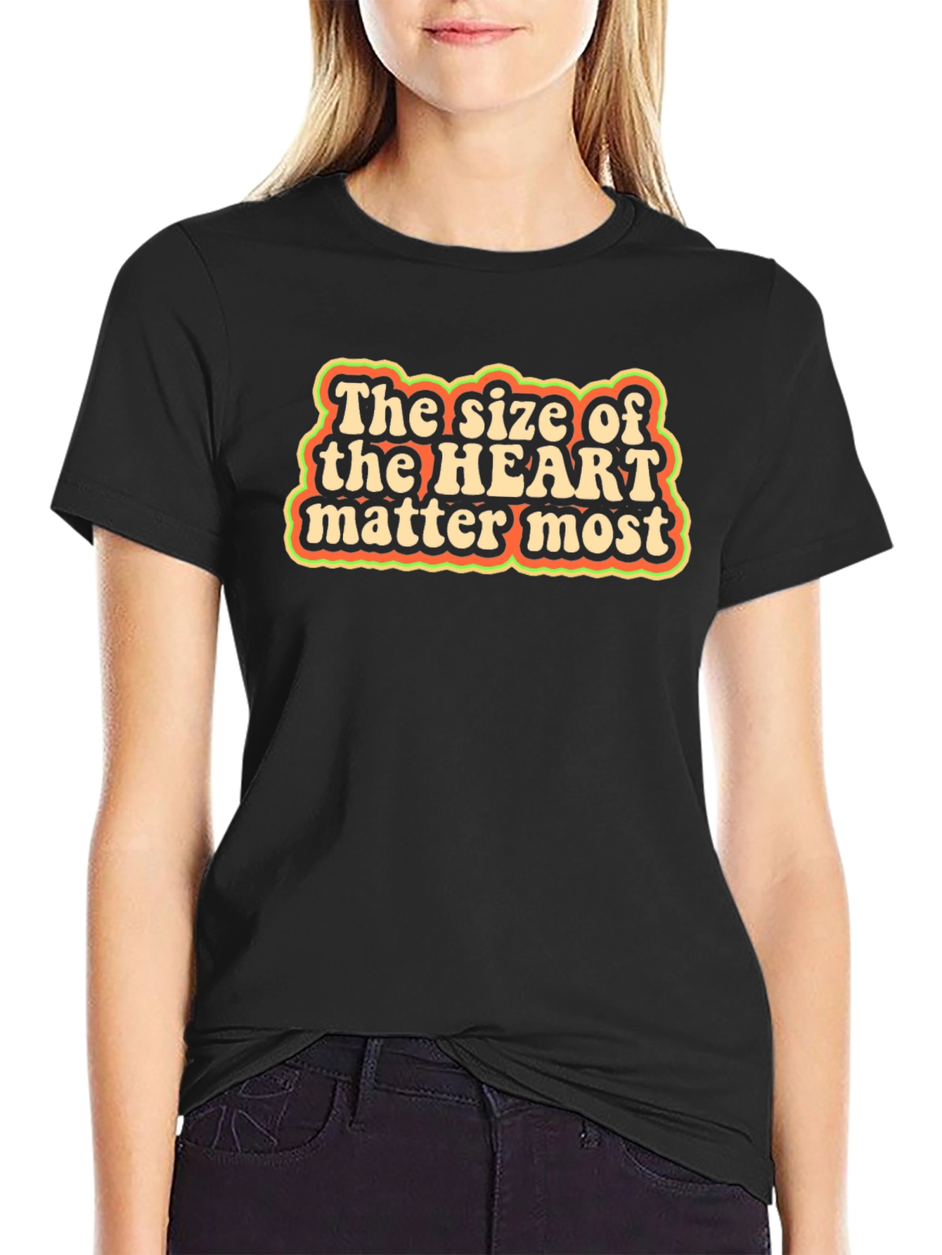 Heart Matters Graphic Tee - Retro Style