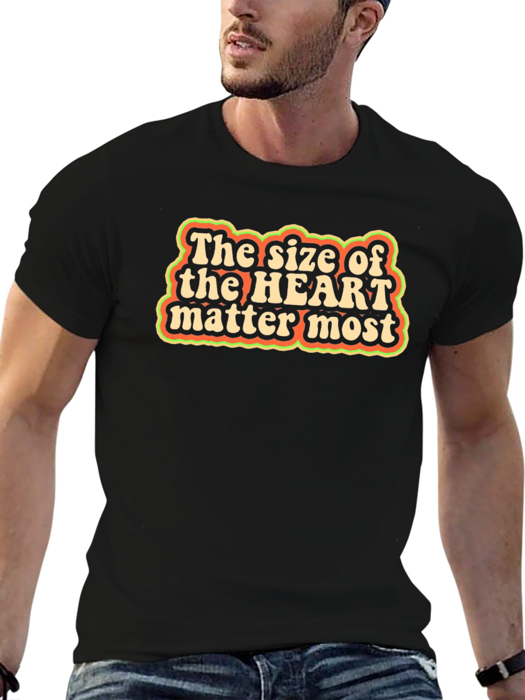 Heart Matters Graphic Tee - Retro Style