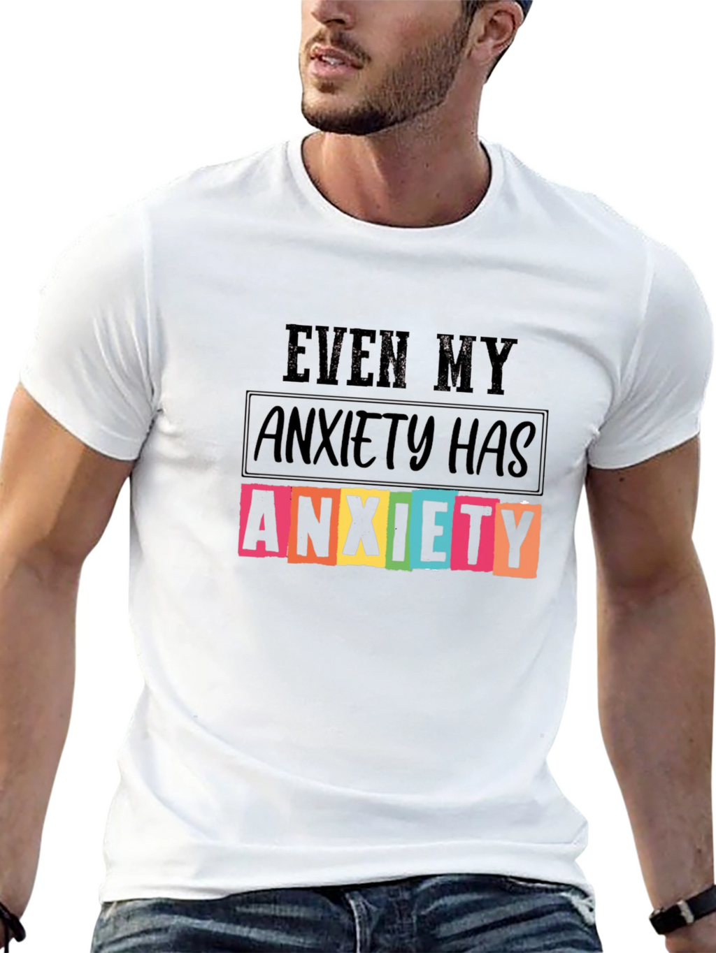 Anxiety T-Shirt - Funny Sarcastic Graphic Tee