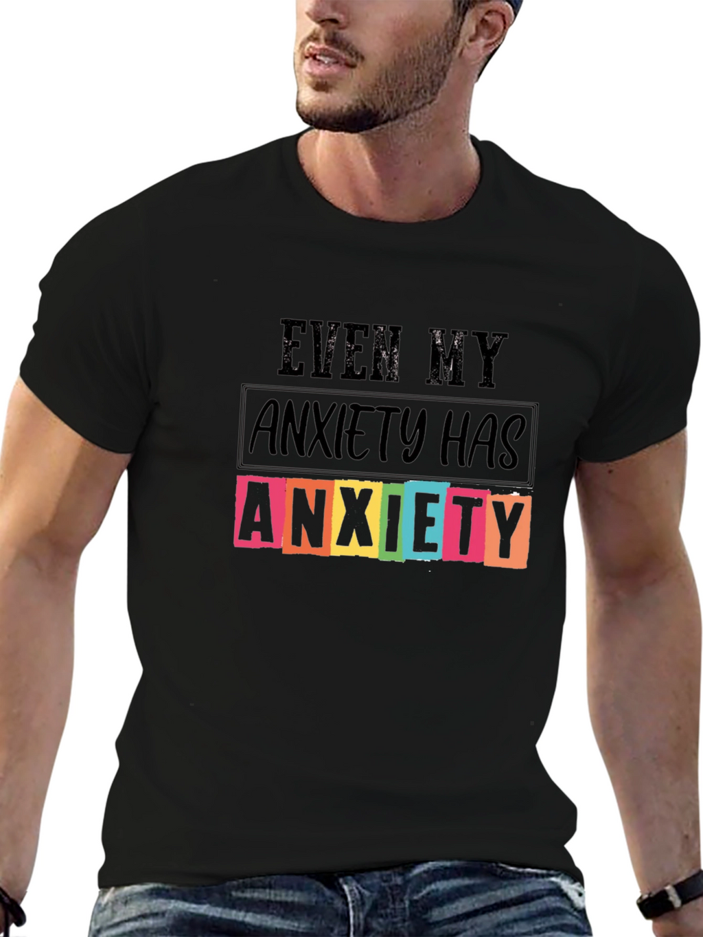 Anxiety T-Shirt - Funny Sarcastic Graphic Tee