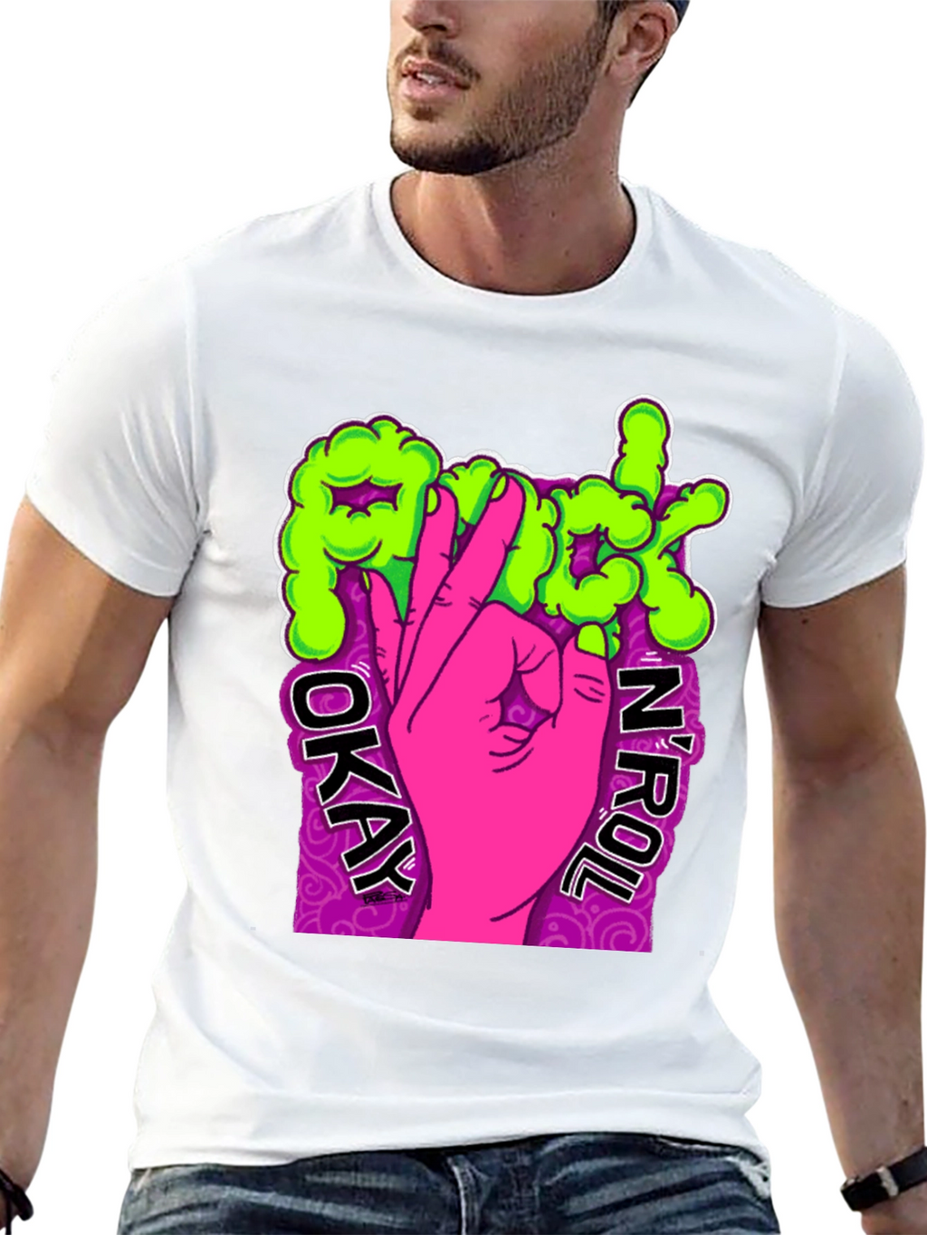 Okay NRoll Graphic T-Shirt
