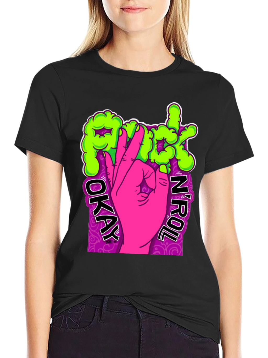 Okay NRoll Graphic T-Shirt