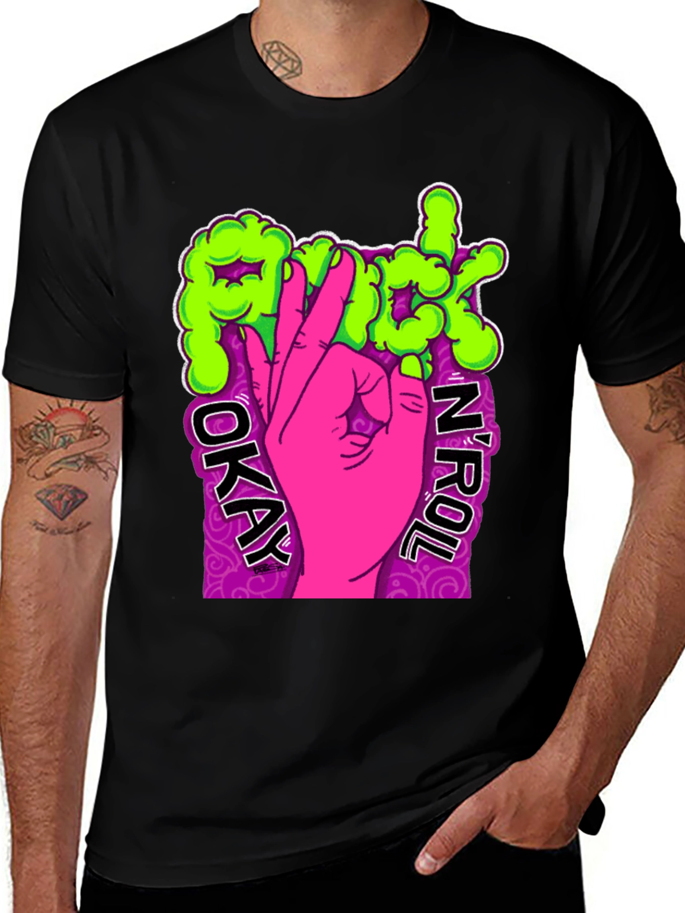 Okay NRoll Graphic T-Shirt