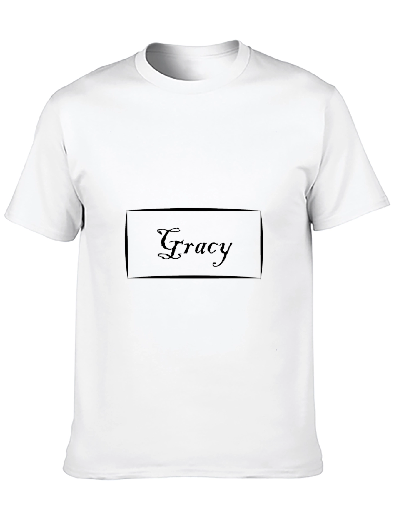 Gracy Stylish Black T-Shirt