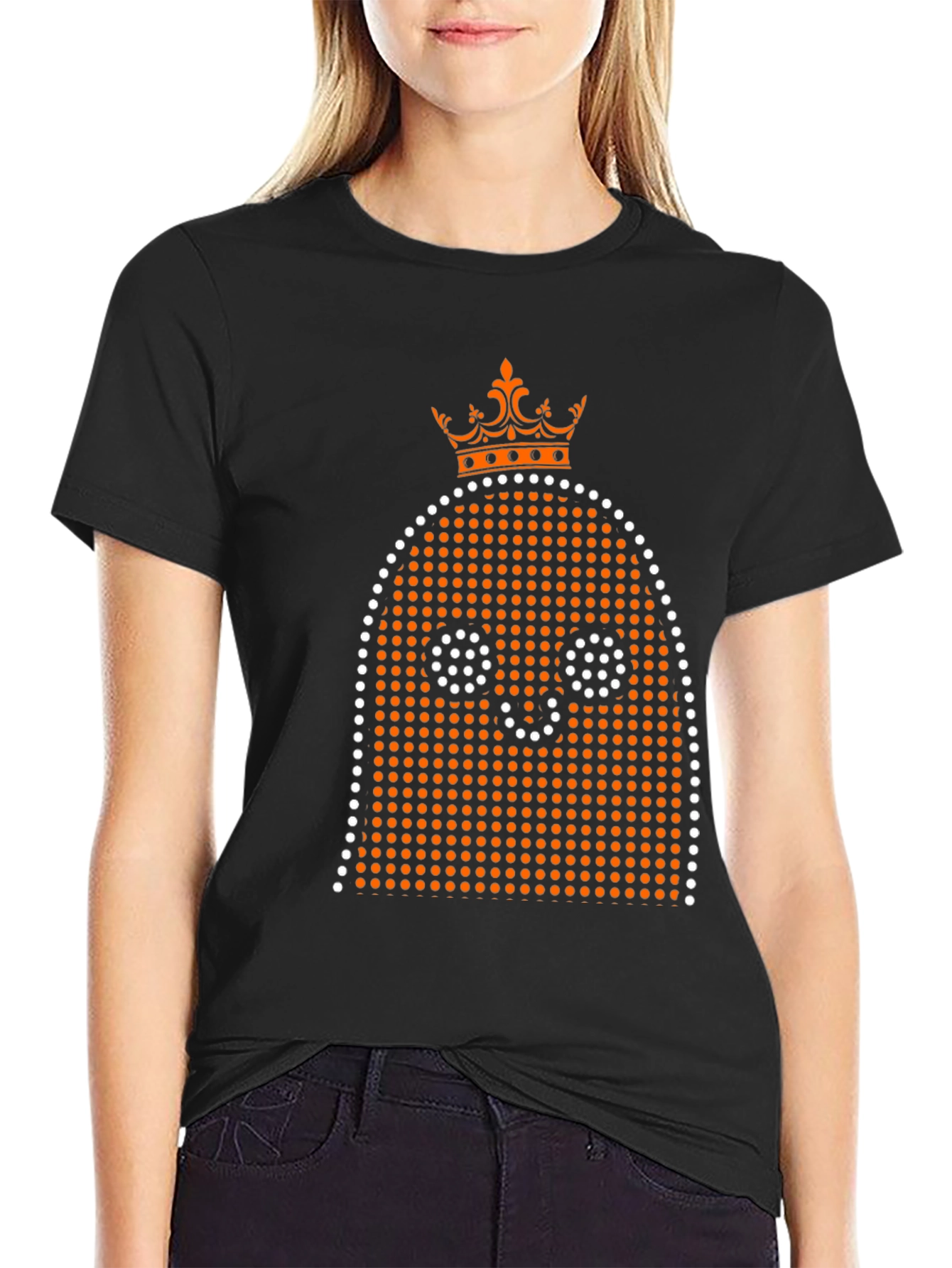 Spooky King Ghost T-Shirt - Halloween Costume Tee