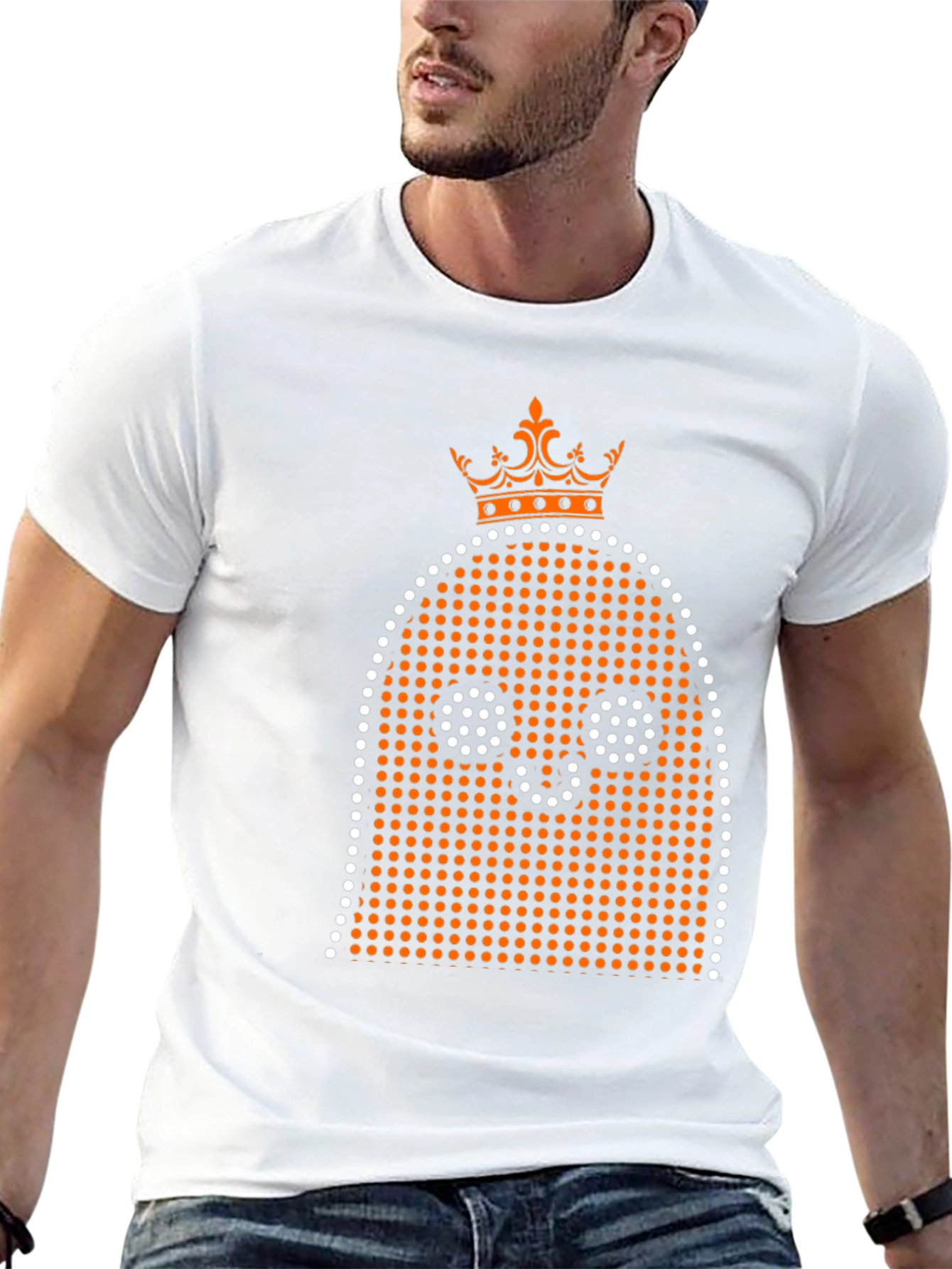 Spooky King Ghost T-Shirt - Halloween Costume Tee