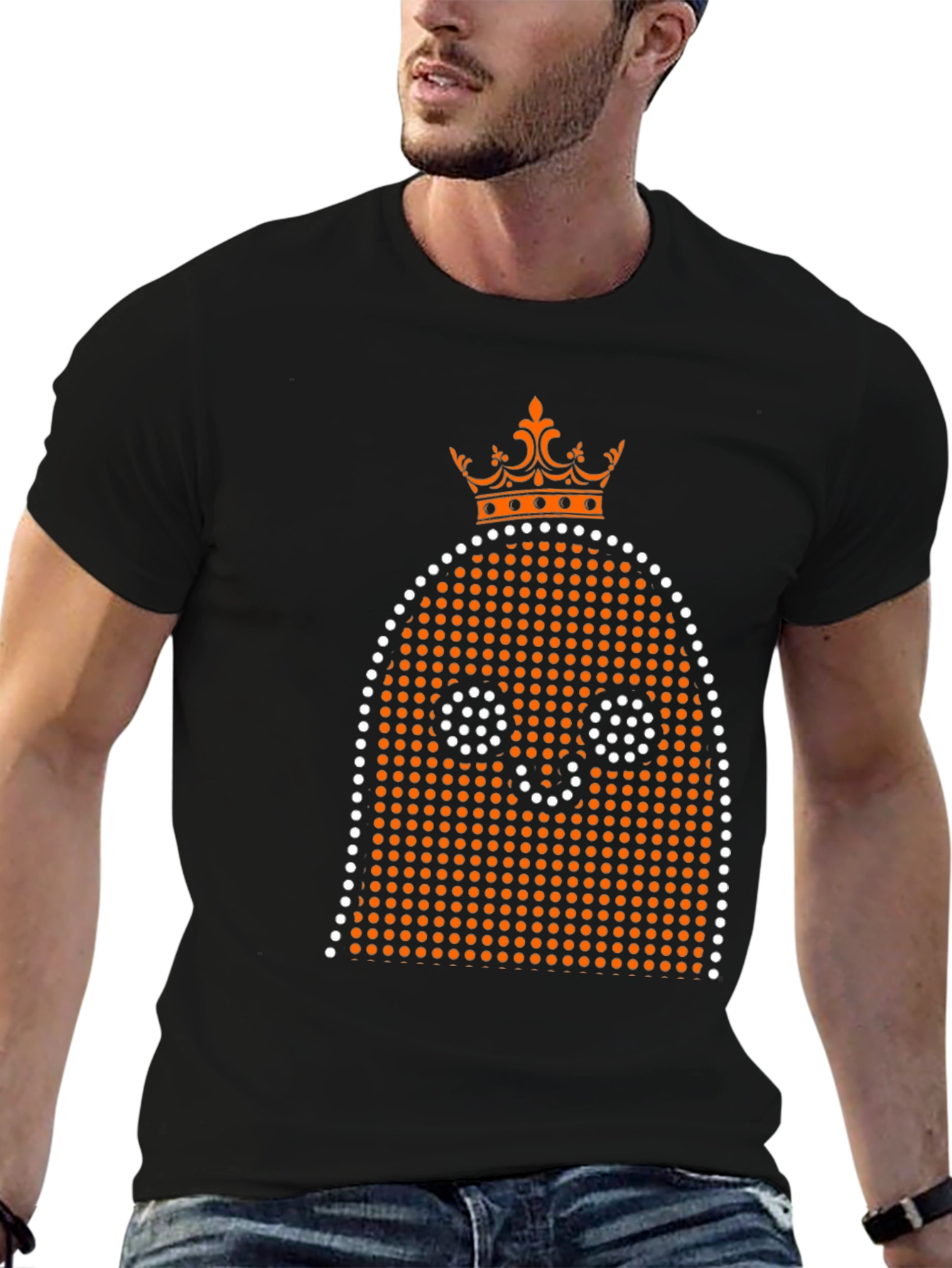 Spooky King Ghost T-Shirt - Halloween Costume Tee