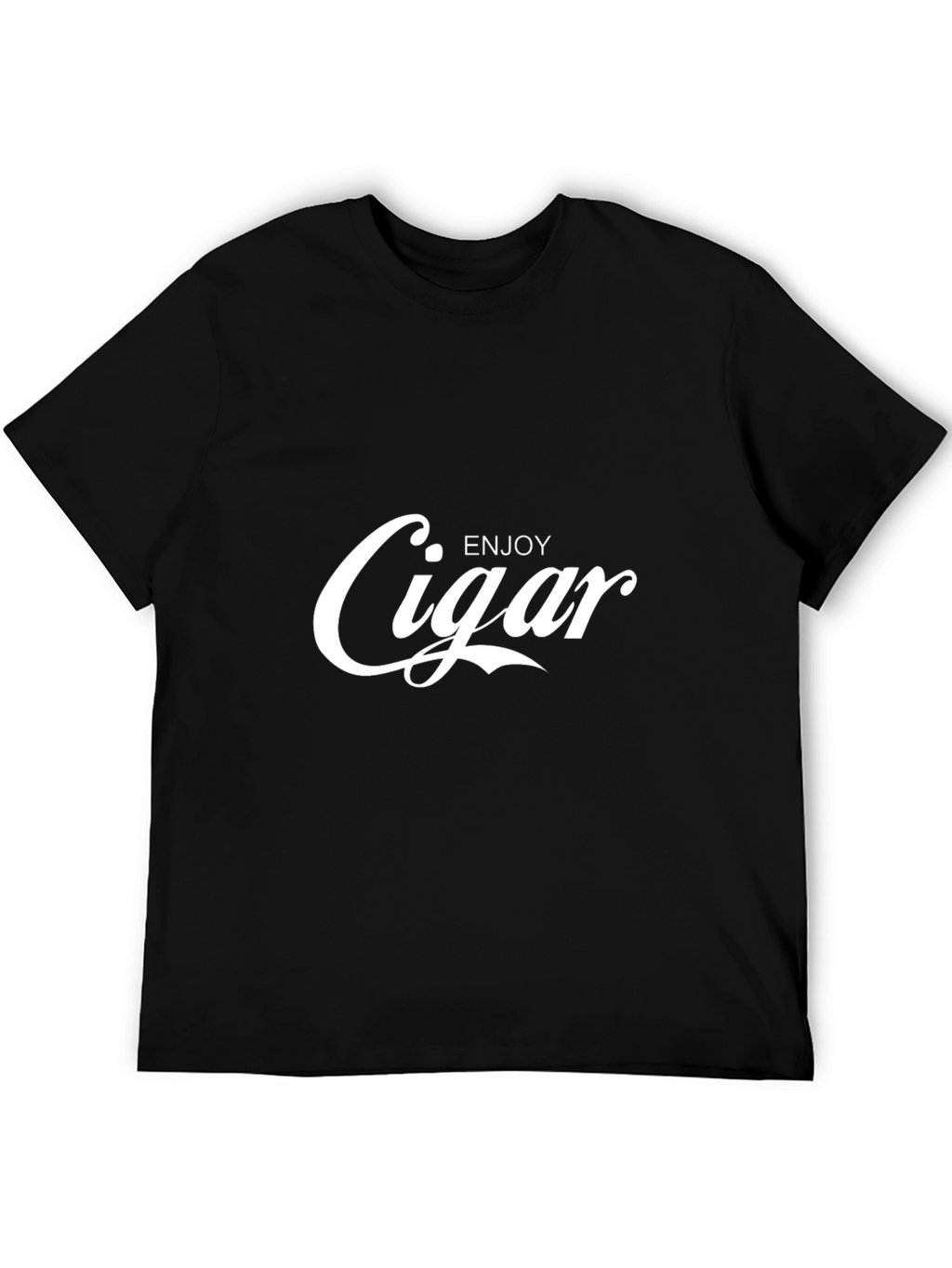 Enjoy Cigar T-Shirt - Black