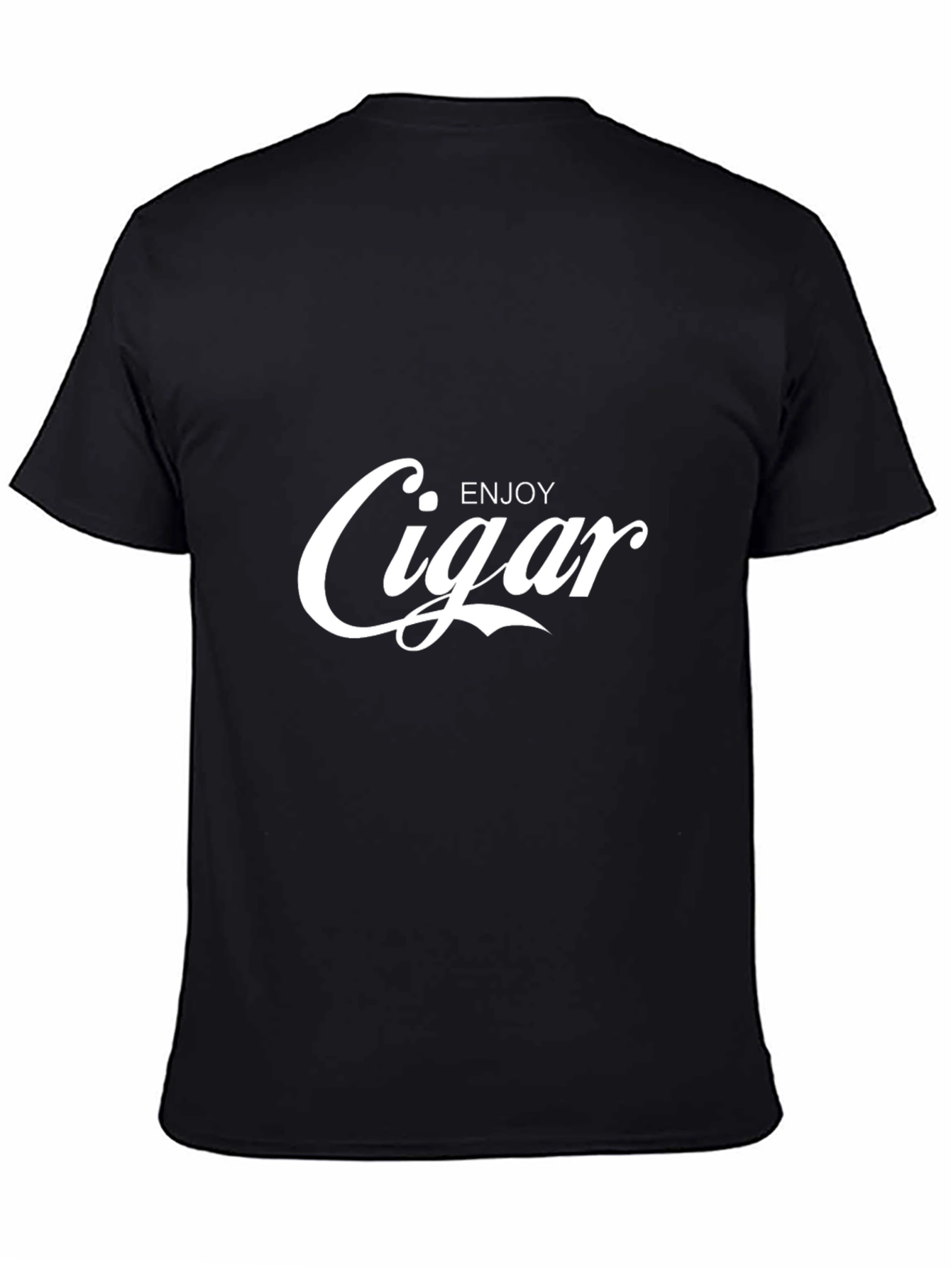 Enjoy Cigar T-Shirt - Black