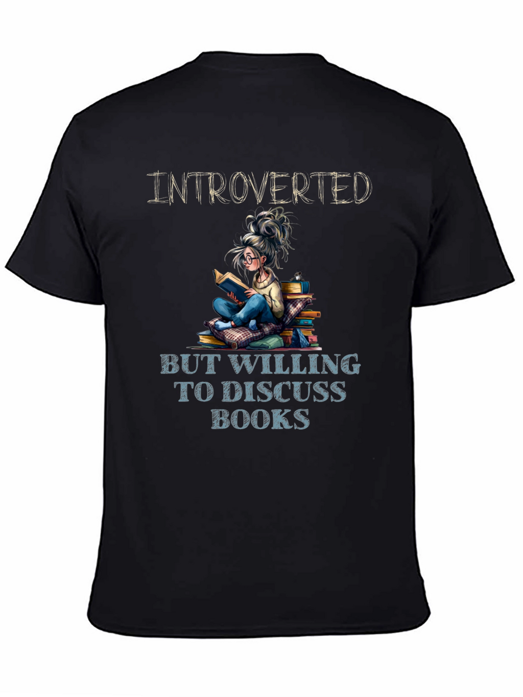 Introverted Book Lover T-Shirt