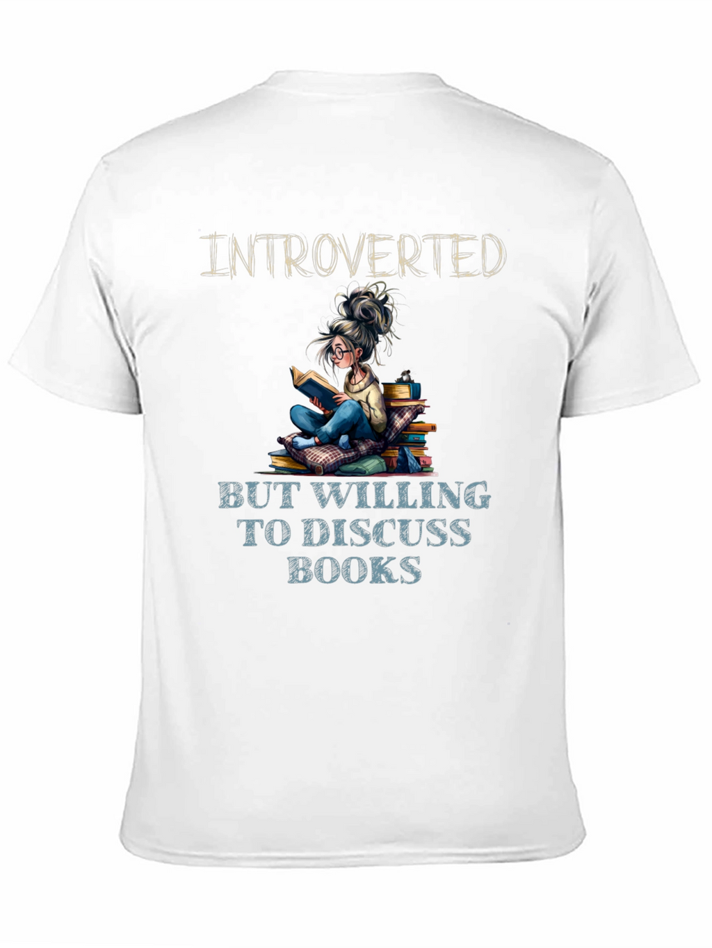 Introverted Book Lover T-Shirt
