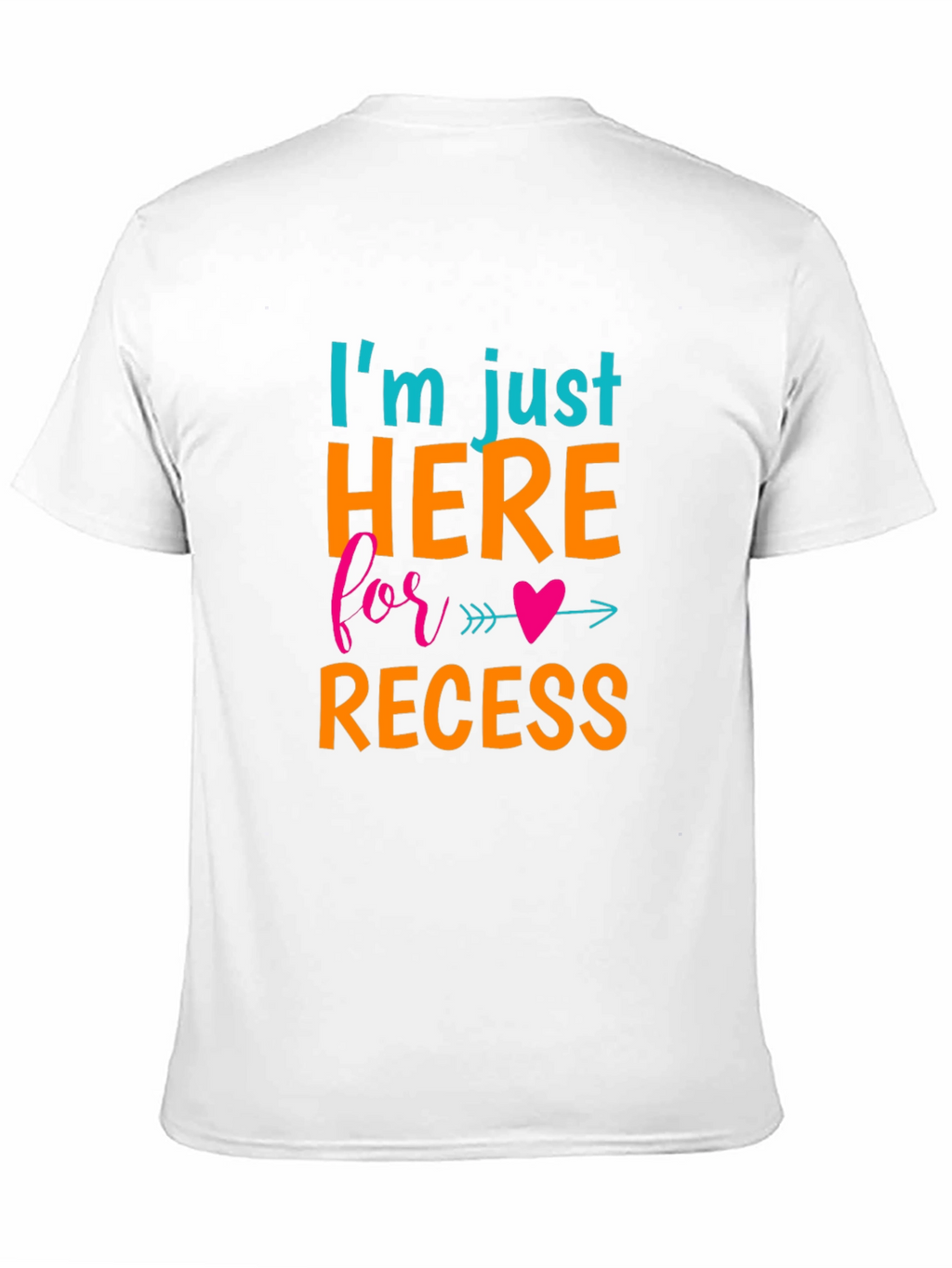 Recess Ready: Graphic Print Crew Neck Tee