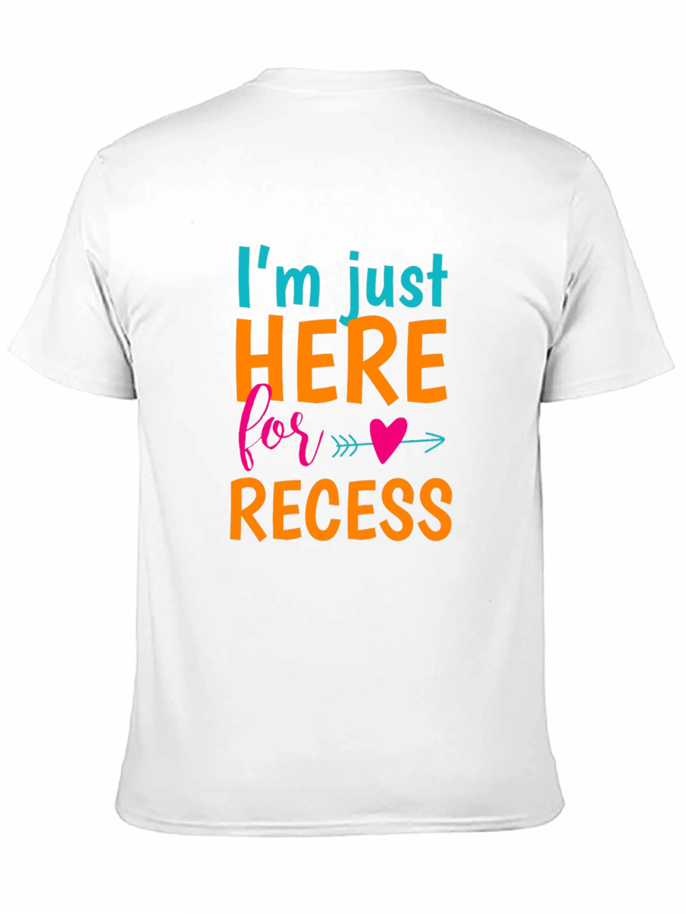 Recess Ready: Graphic Print Crew Neck Tee