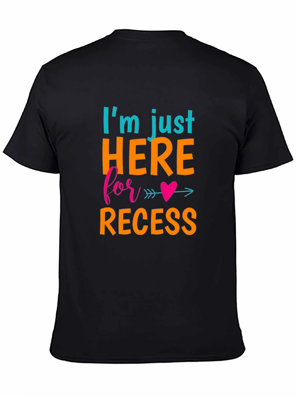 Recess Ready: Graphic Print Crew Neck Tee