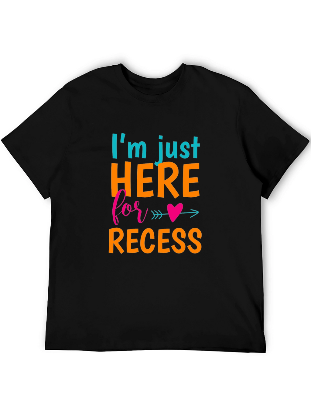 Recess Ready: Graphic Print Crew Neck Tee