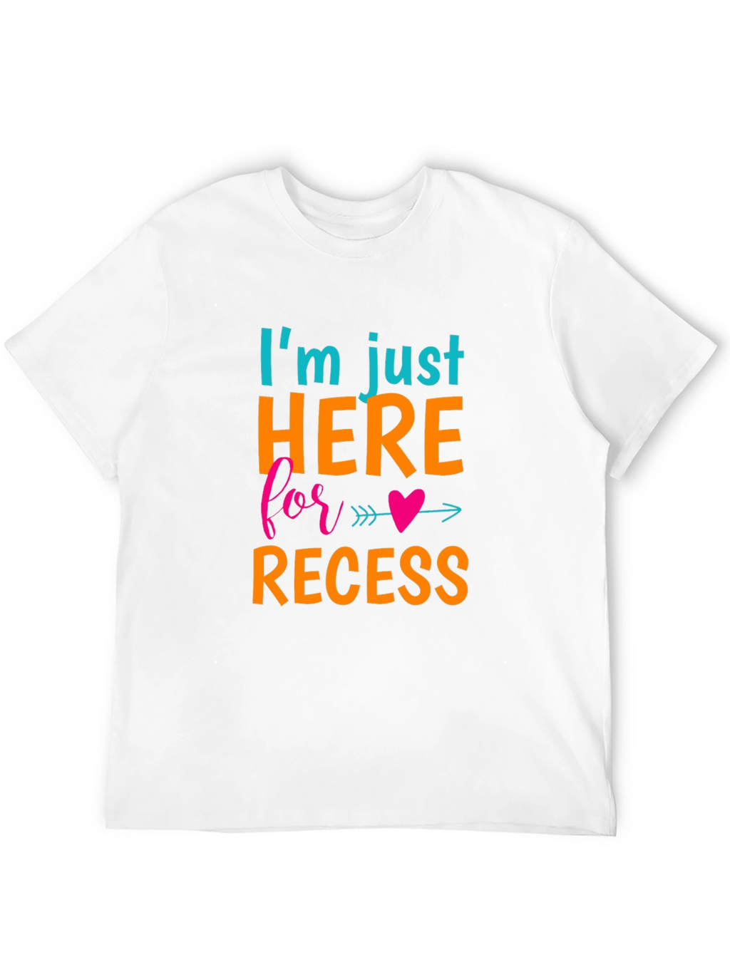 Recess Ready: Graphic Print Crew Neck Tee