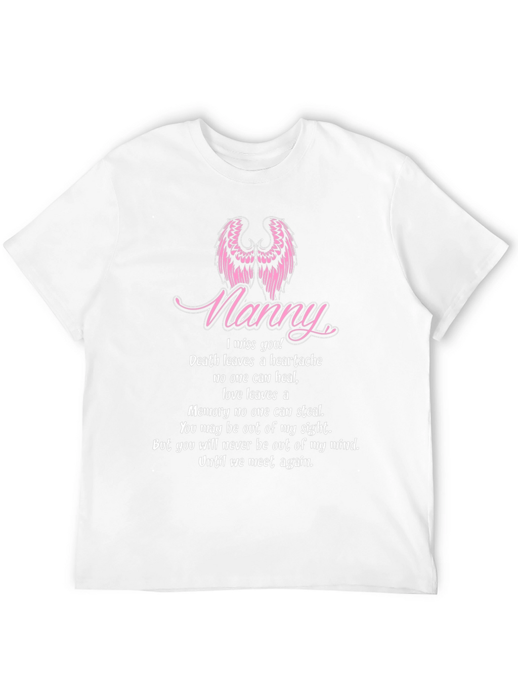 In Loving Memory Nanny T-Shirt