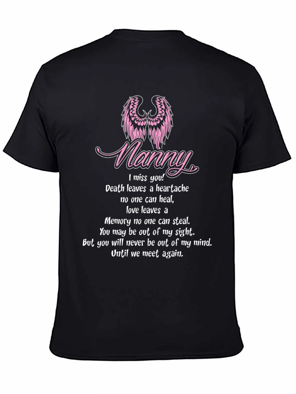 In Loving Memory Nanny T-Shirt