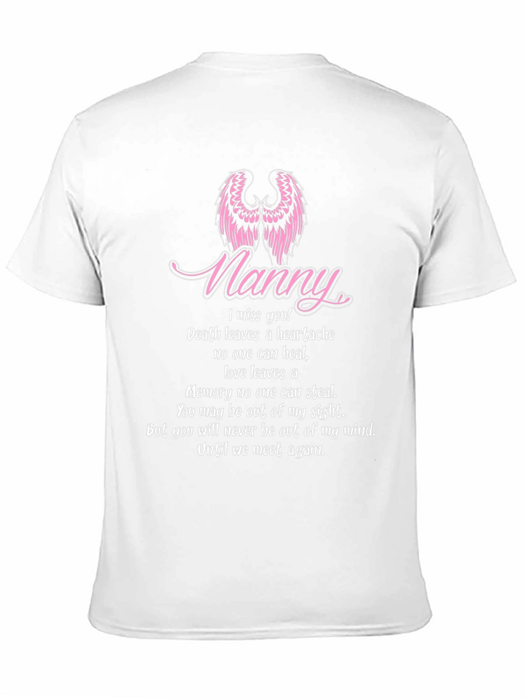 In Loving Memory Nanny T-Shirt