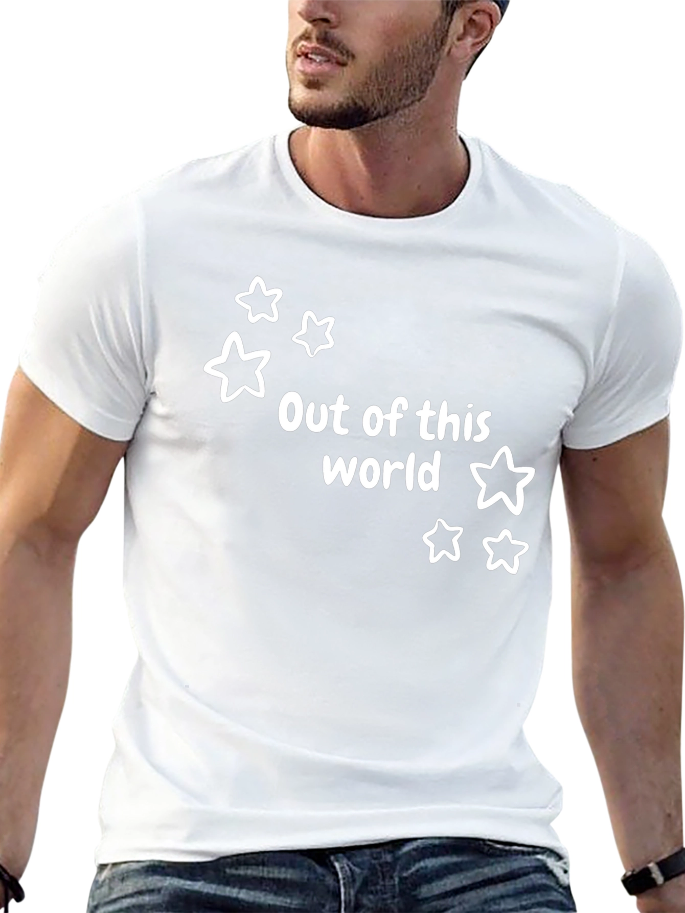 Out of This World Graphic Tee - Black